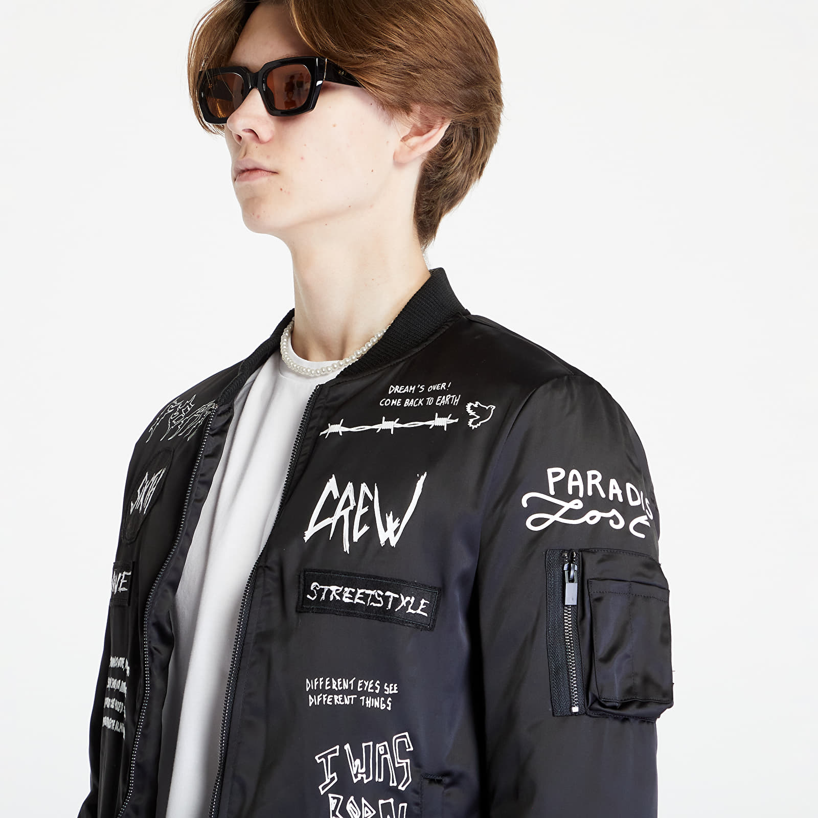 Sixth june oversized bomber hotsell