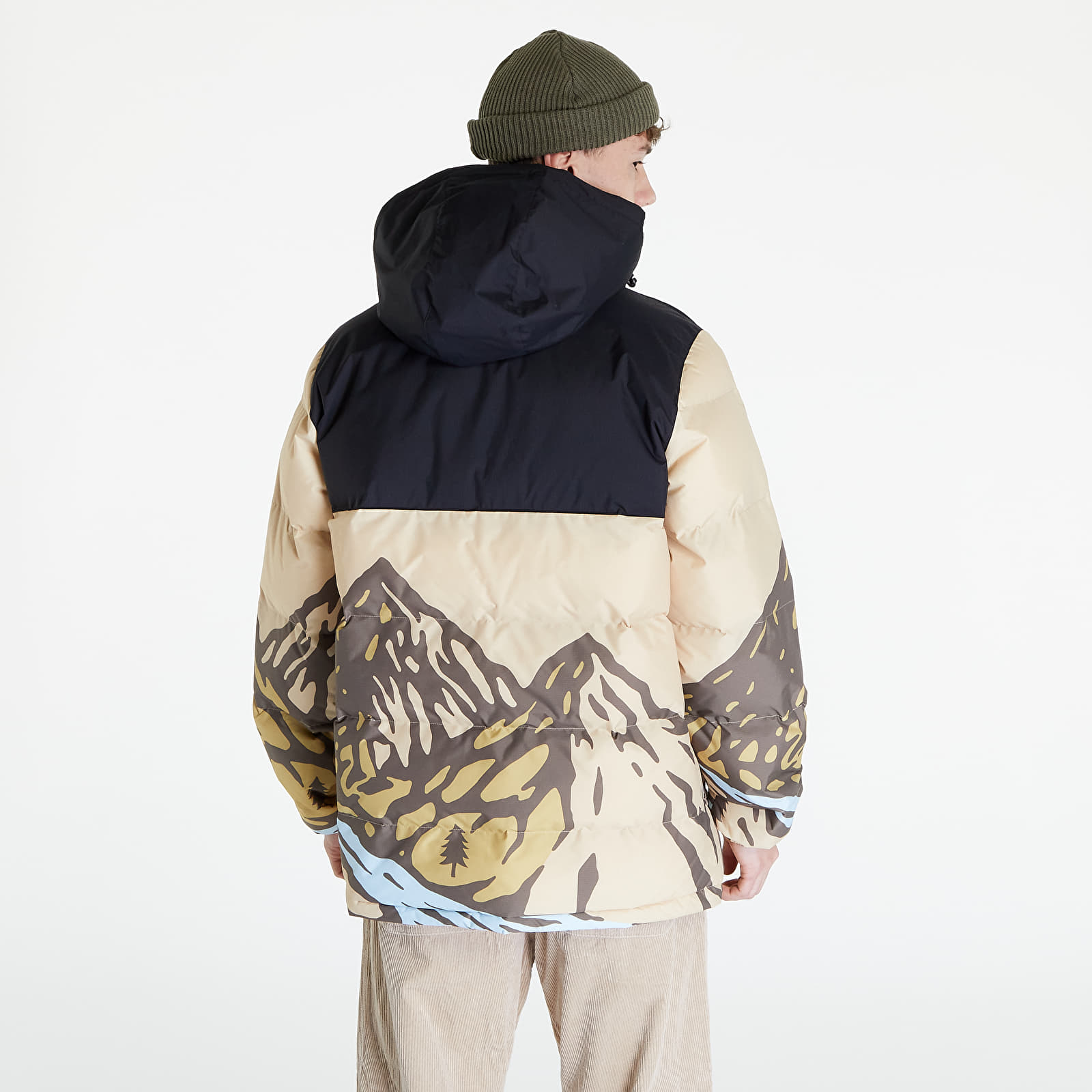 Bundy Vans MTE 1 Puffer Jacket Brown