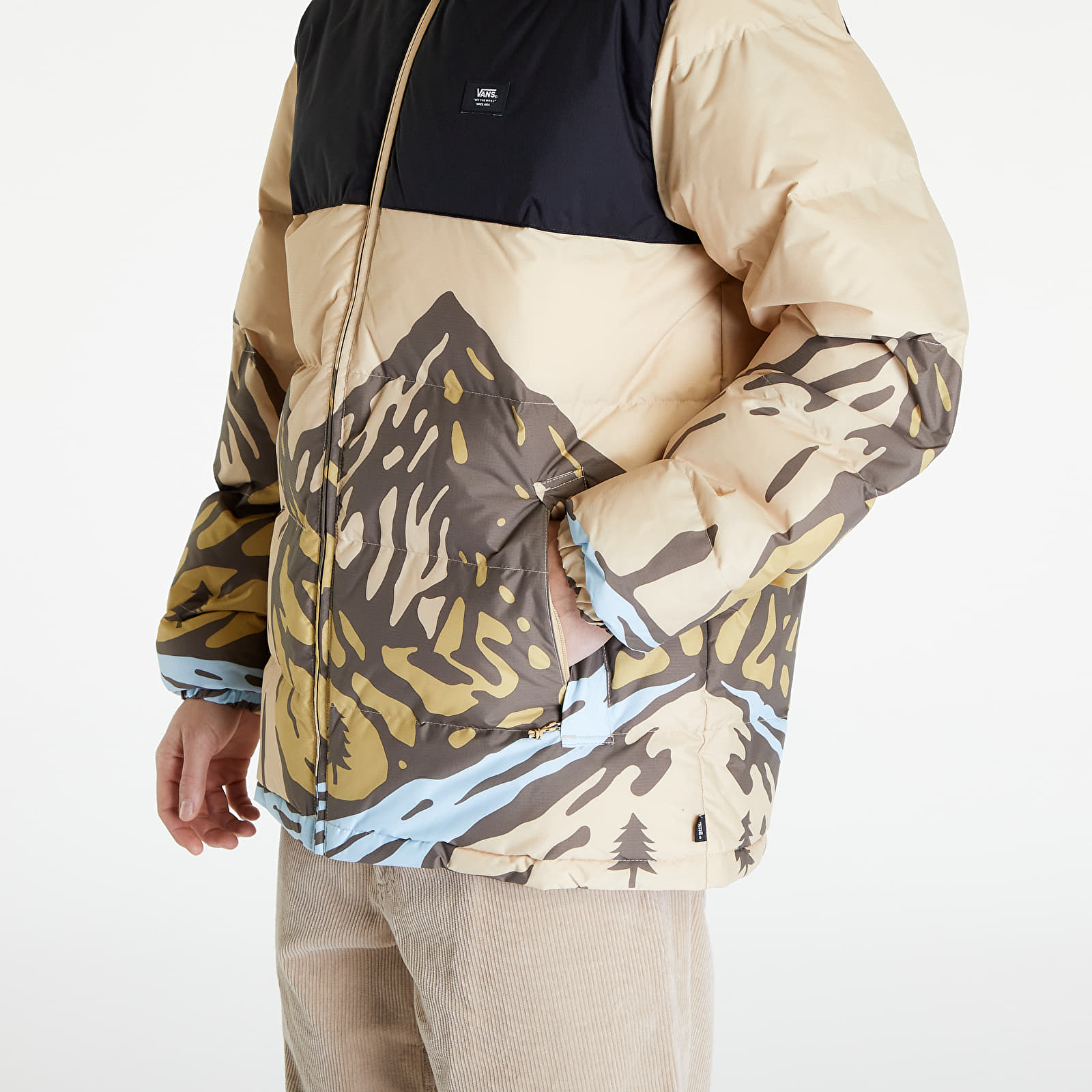 Vans padded coat cheap