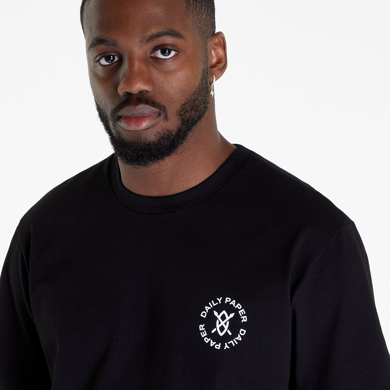 T-Shirts Daily Paper Circle Tee Black