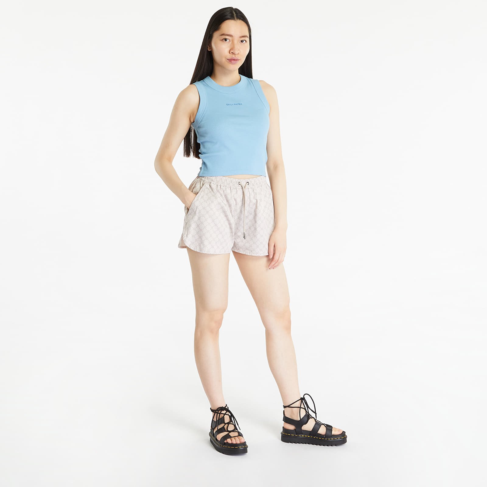 Maiouri Daily Paper Reena Top Baby Blue