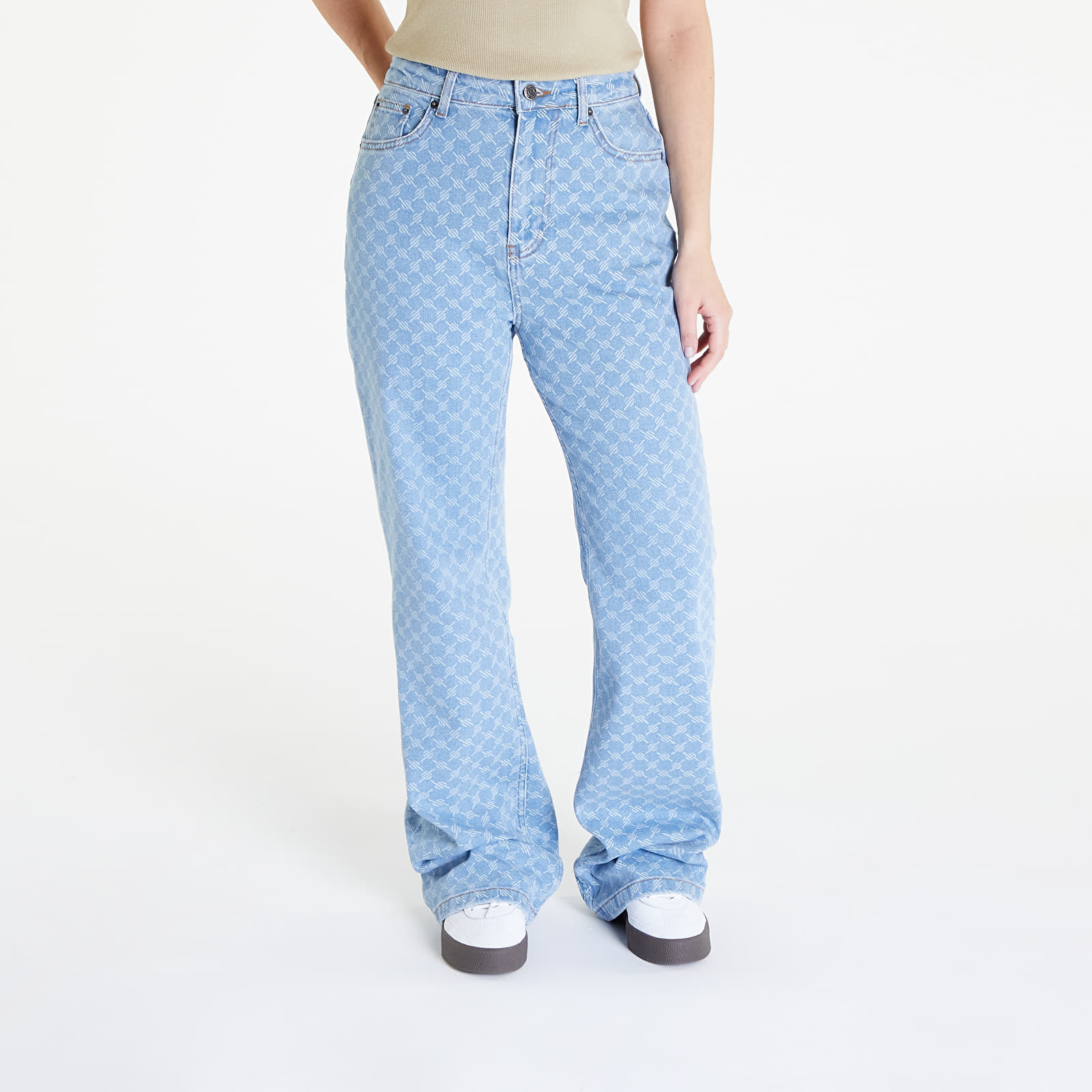 Spijkerbroeken Daily Paper Mel Jeans Blue Monogram