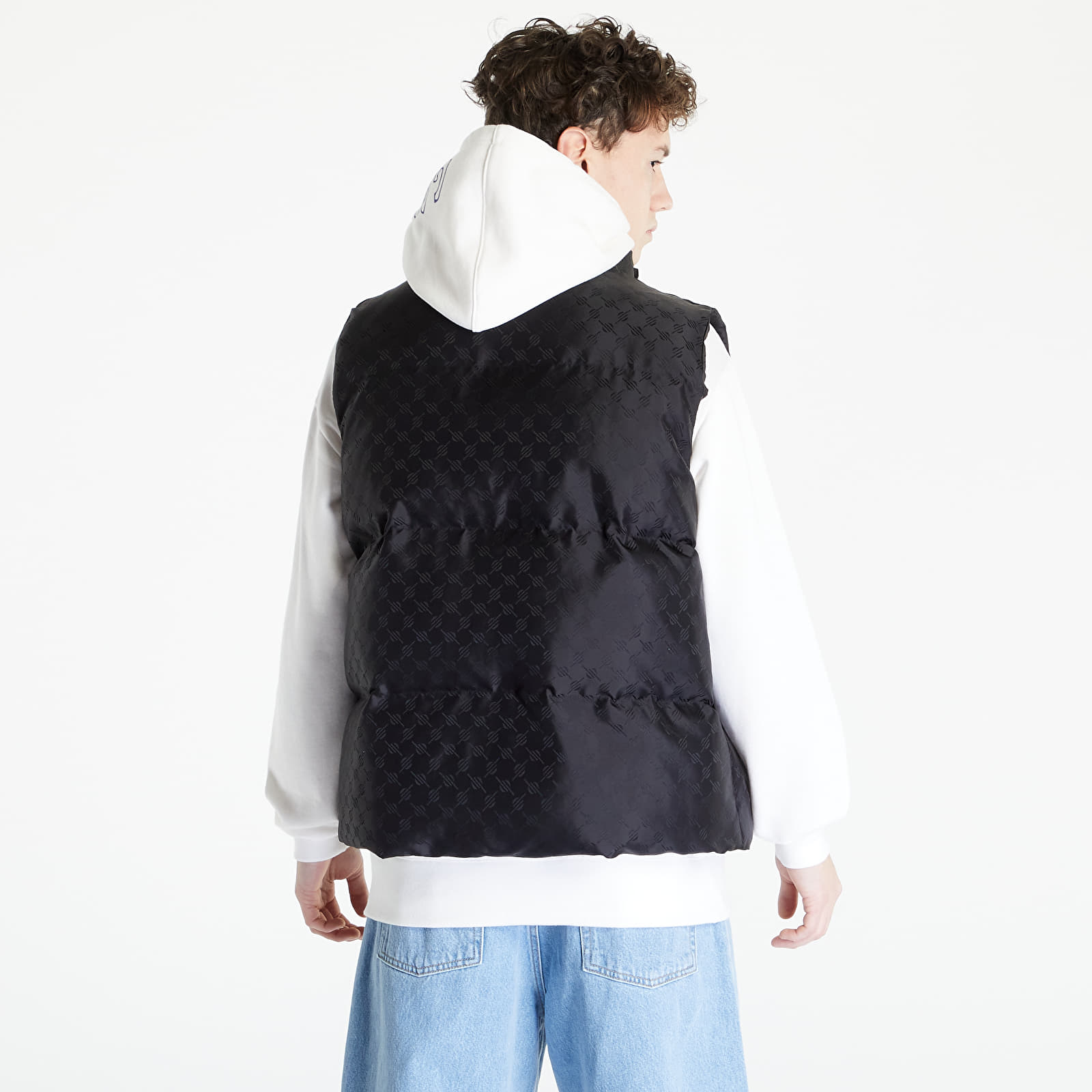 Vesten Daily Paper Pondo Bodywarmer Monogram Black