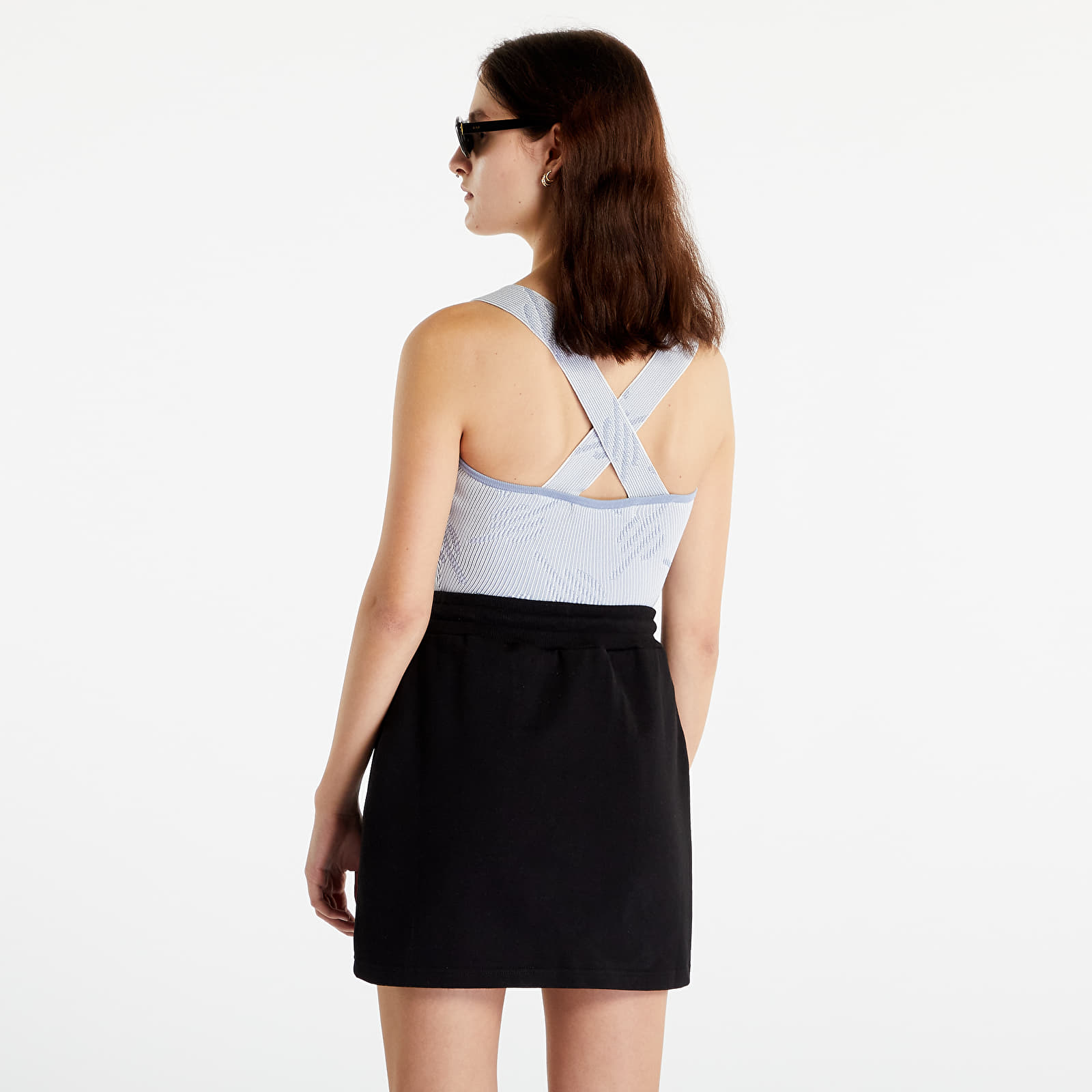 Majice Daily Paper Pabila Knit Top Egret White/ Purple Impression