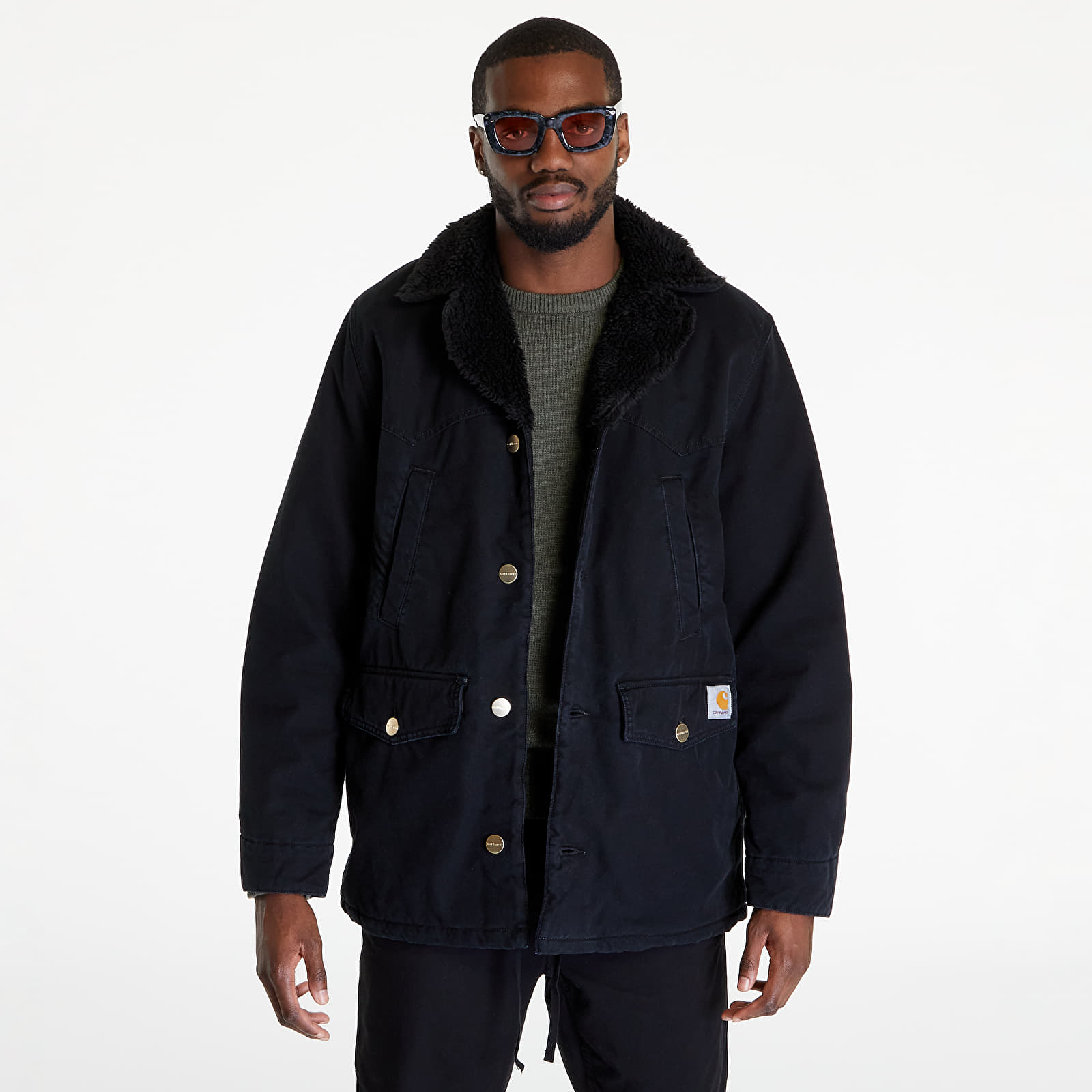 Carhartt jacket online fur collar