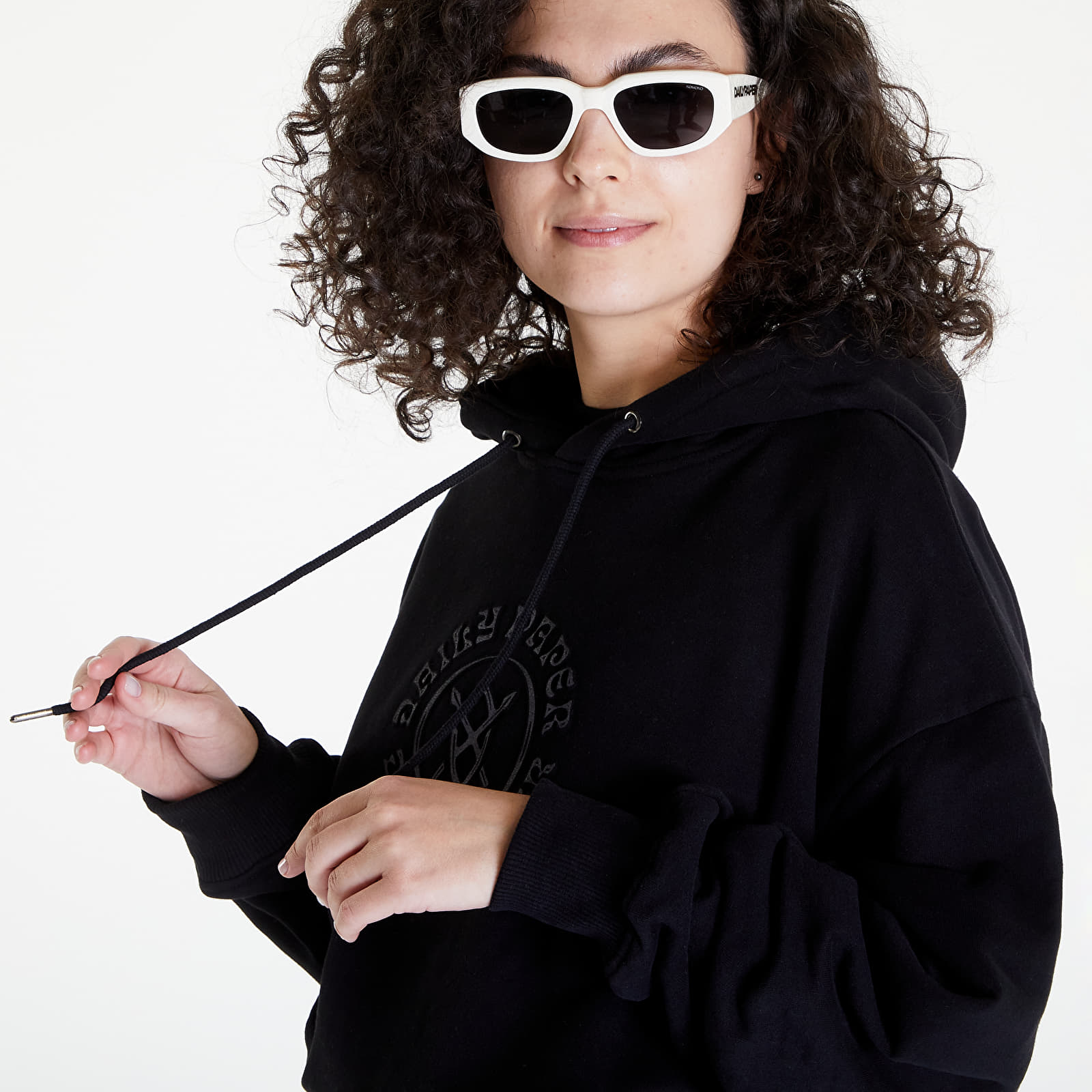 Sweatshirts and Sweaters Daily Paper Poppy Hoodie Black