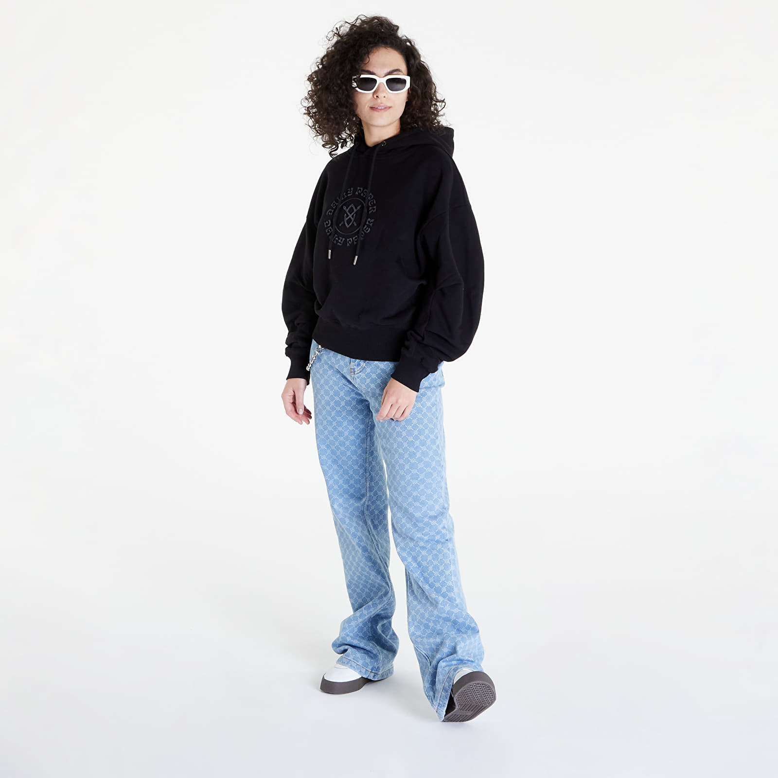 Sweatshirts and Sweaters Daily Paper Poppy Hoodie Black