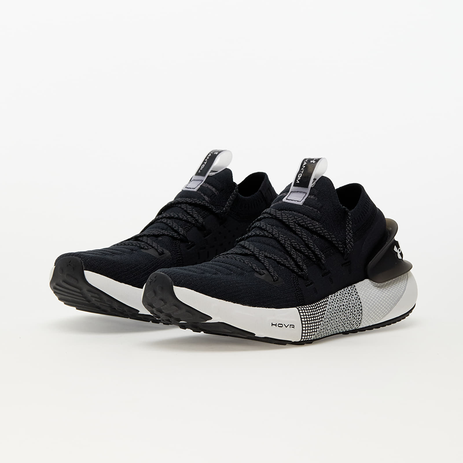 Men's sneakers and shoes Under Armour HOVR Phantom 3 Black/ White/ White