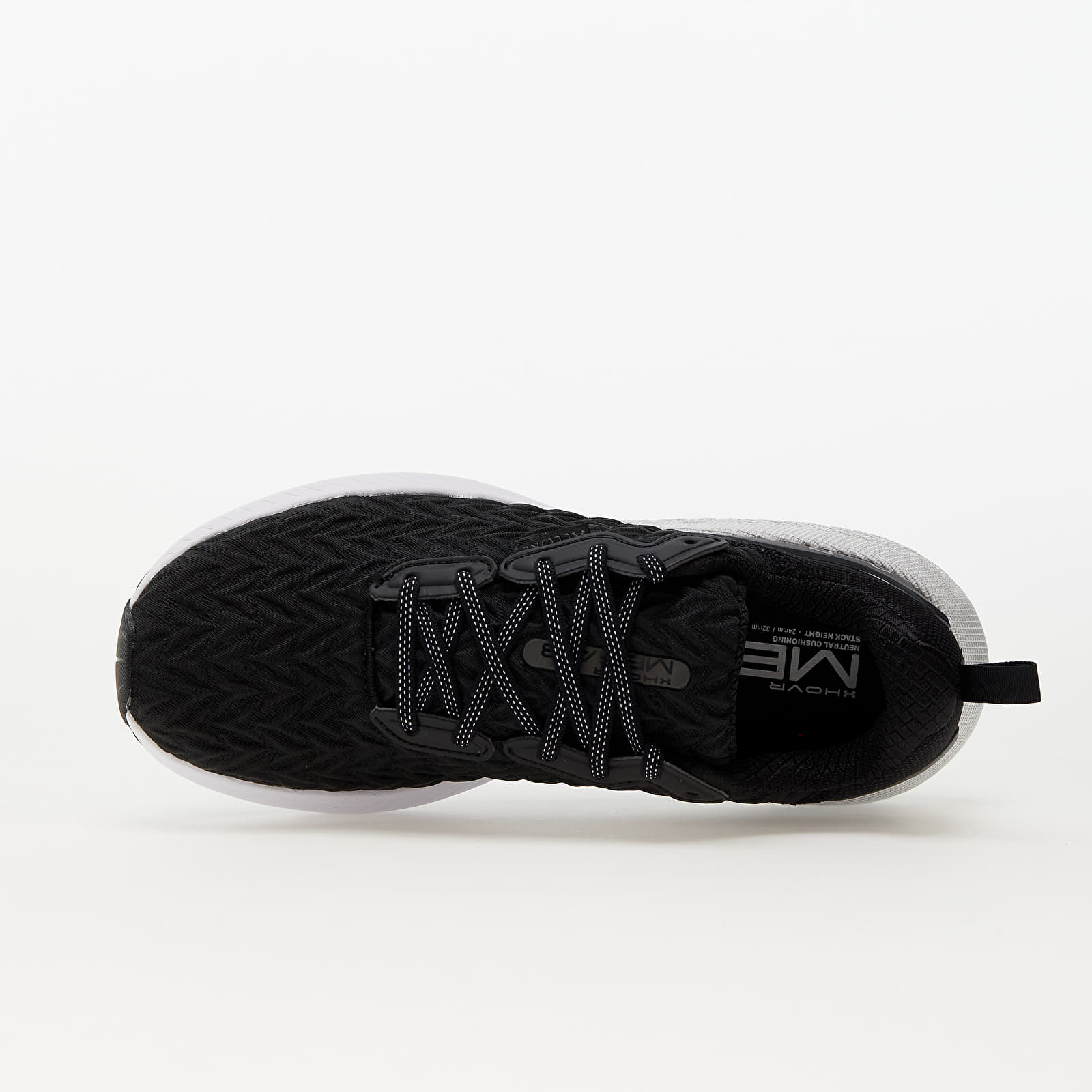 Мъжки кецове и обувки Under Armour HOVR Mega 3 Clone Black/ White/ Metallic Gun Metal