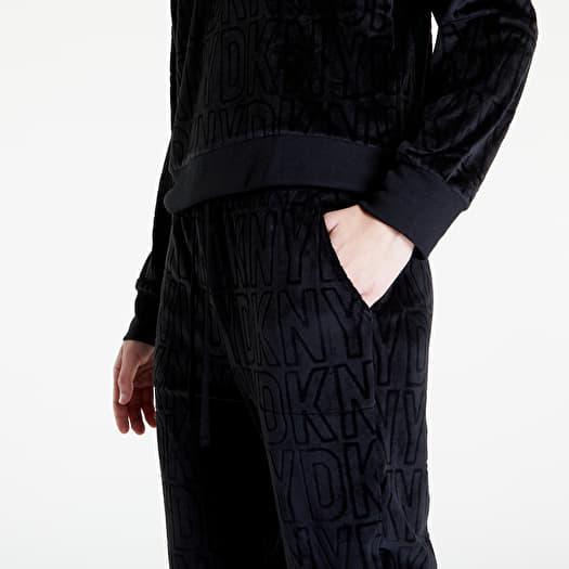 Pyjamas DKNY Sleepwear Inner New Yorker Jogger PJ L S Black Queens