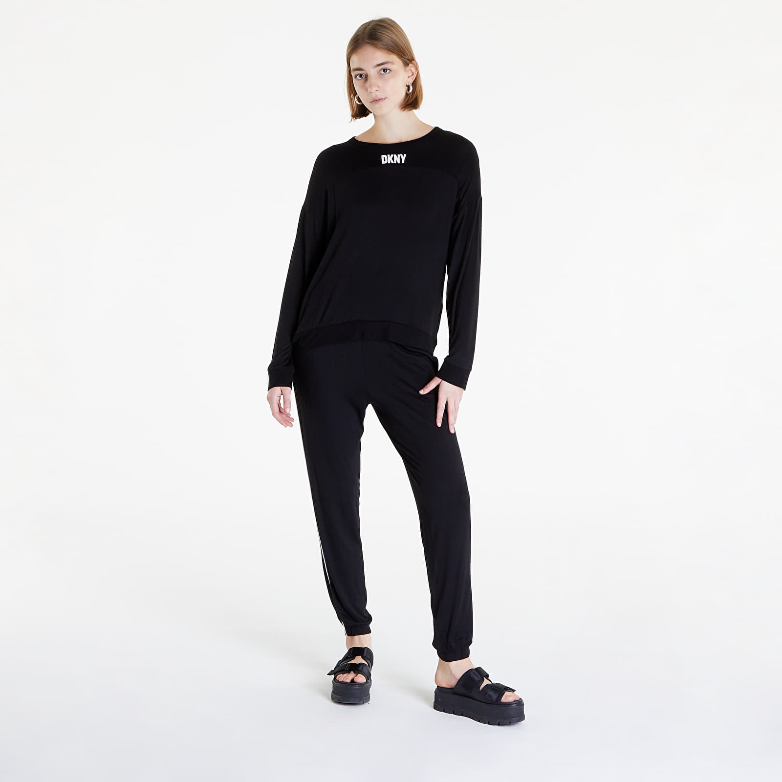 Dkny black pyjamas deals
