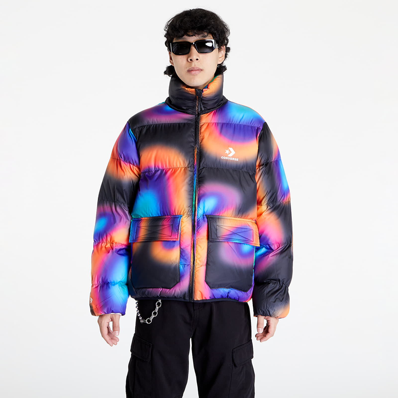 Chaquetas Converse Printed Puffer Jacket Thermo Heat Signature