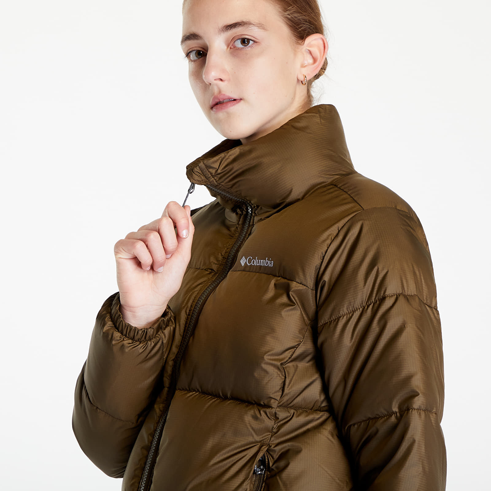 Jackets and Coats Columbia Puffect Jacket Olive Green Queens