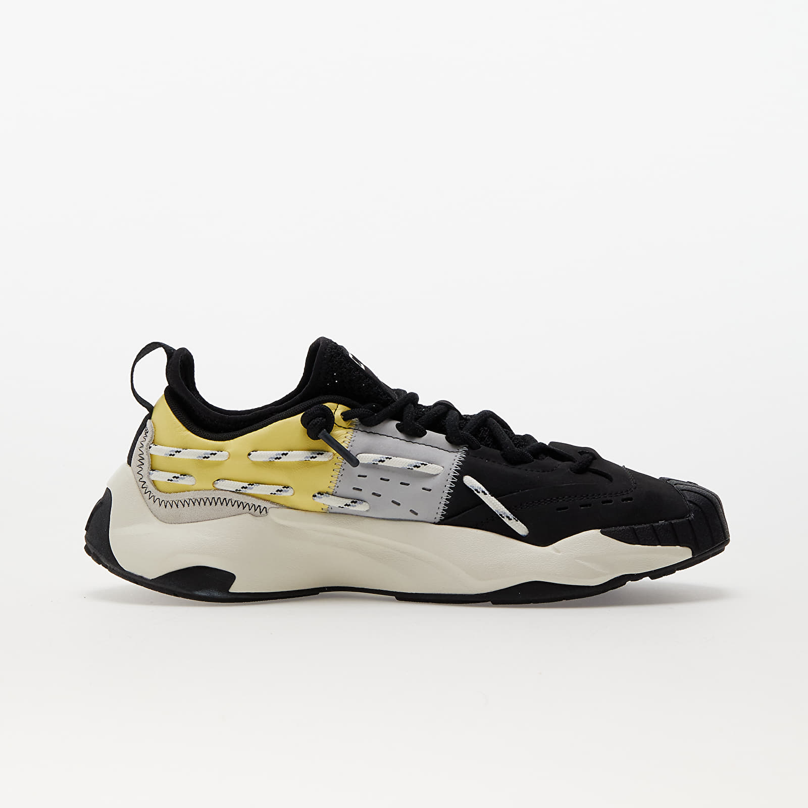 Men's sneakers and shoes Puma Plexus Retro Puma Black-Pale Lemon
