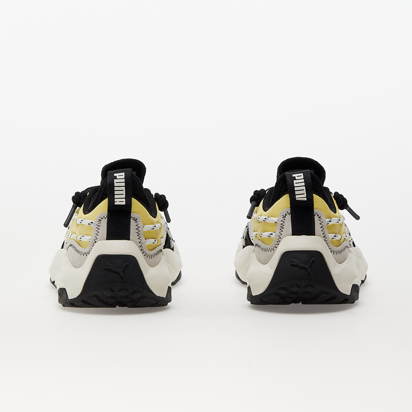 Men's sneakers and shoes Puma Plexus Retro Puma Black-Pale Lemon