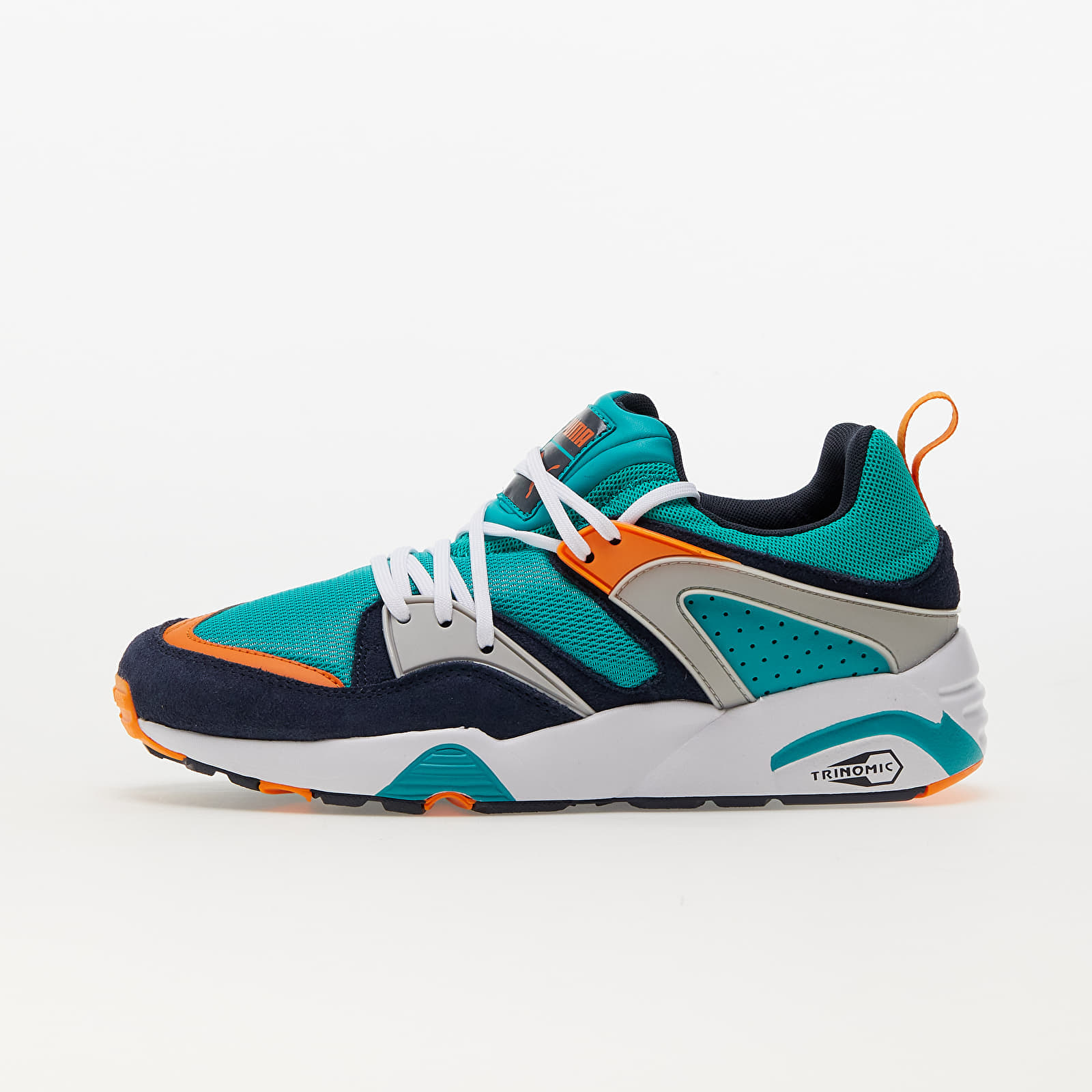 Men s sneakers and shoes Puma Blaze Of Glory Energy Spectra Green Vibrant Orange Queens