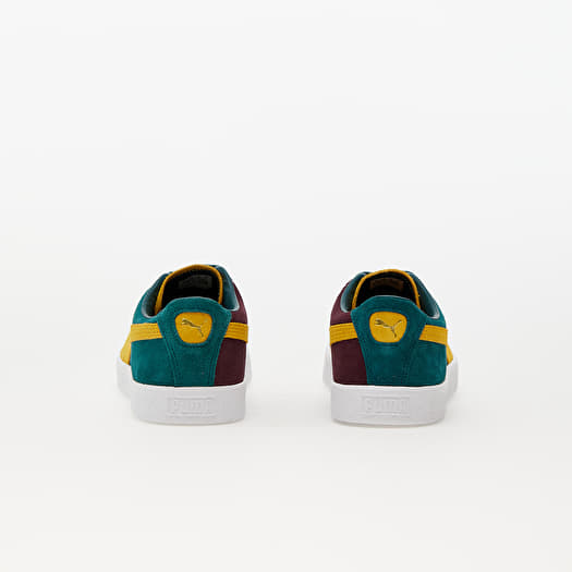 Men's shoes Puma Suede VTG Teams Varsity Green-Mustard Seed