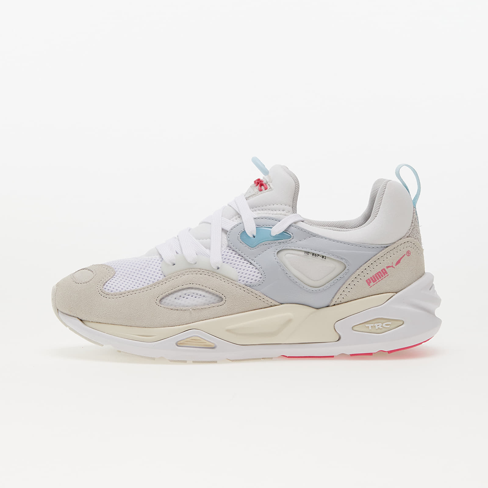 Vīriešu čības un apavi Puma TRC Blaze White-Platinum Gray