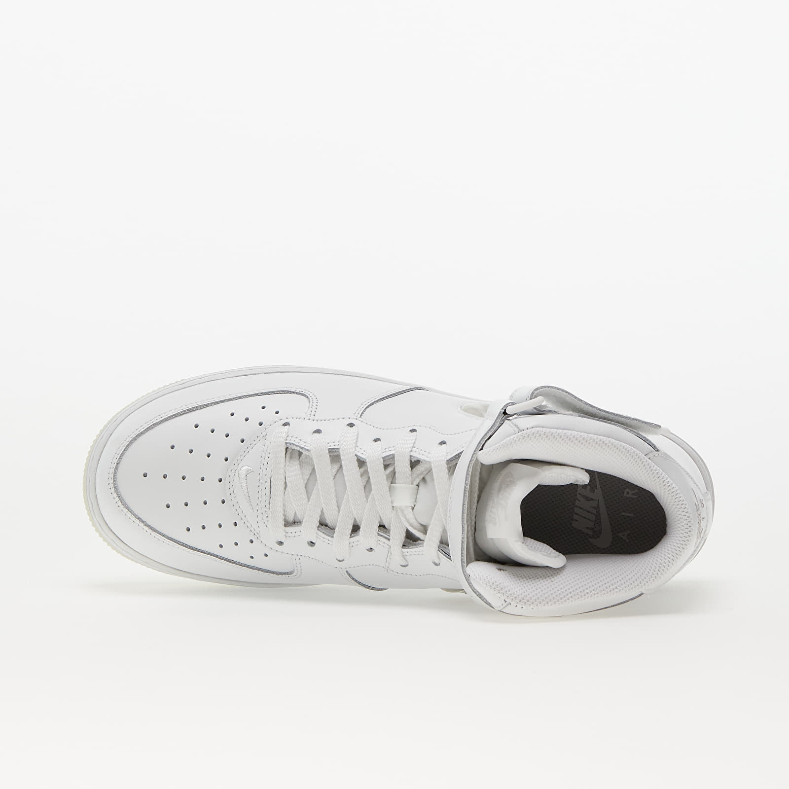Vīriešu čības un apavi Nike Air Force 1 Mid '07 Summit White/ Light Bone-Summit White