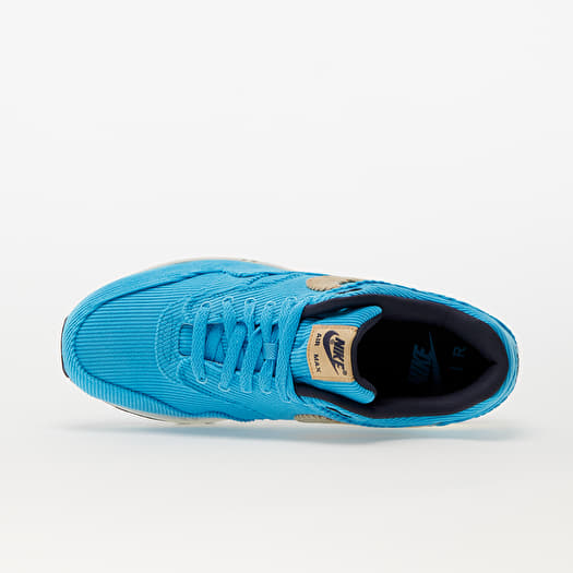 Men s sneakers and shoes Nike Air Max 1 Premium Baltic Blue Sesame Gridiron Sail Queens