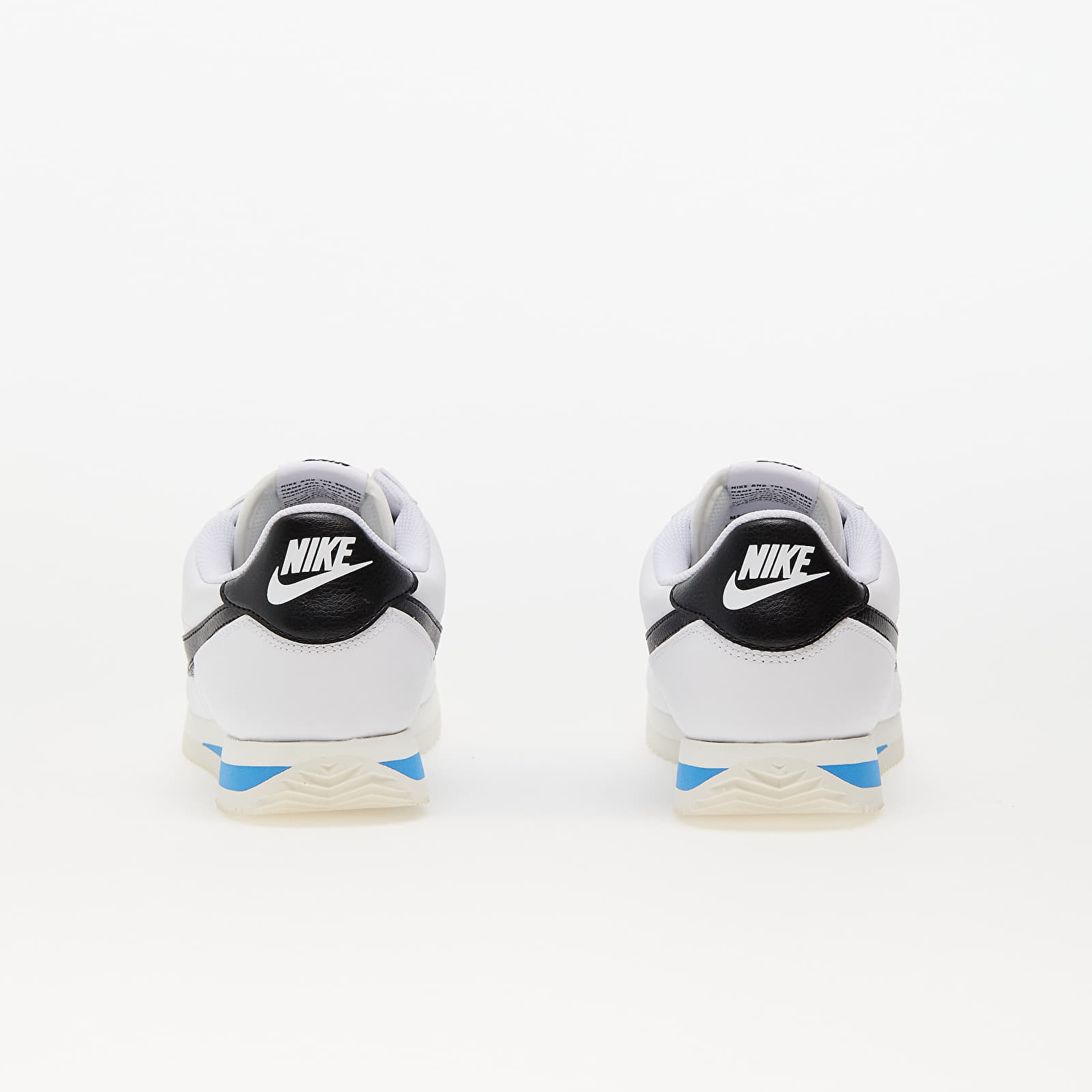 Vīriešu čības un apavi Nike Cortez White/ Black-Lt Photo Blue-Sail
