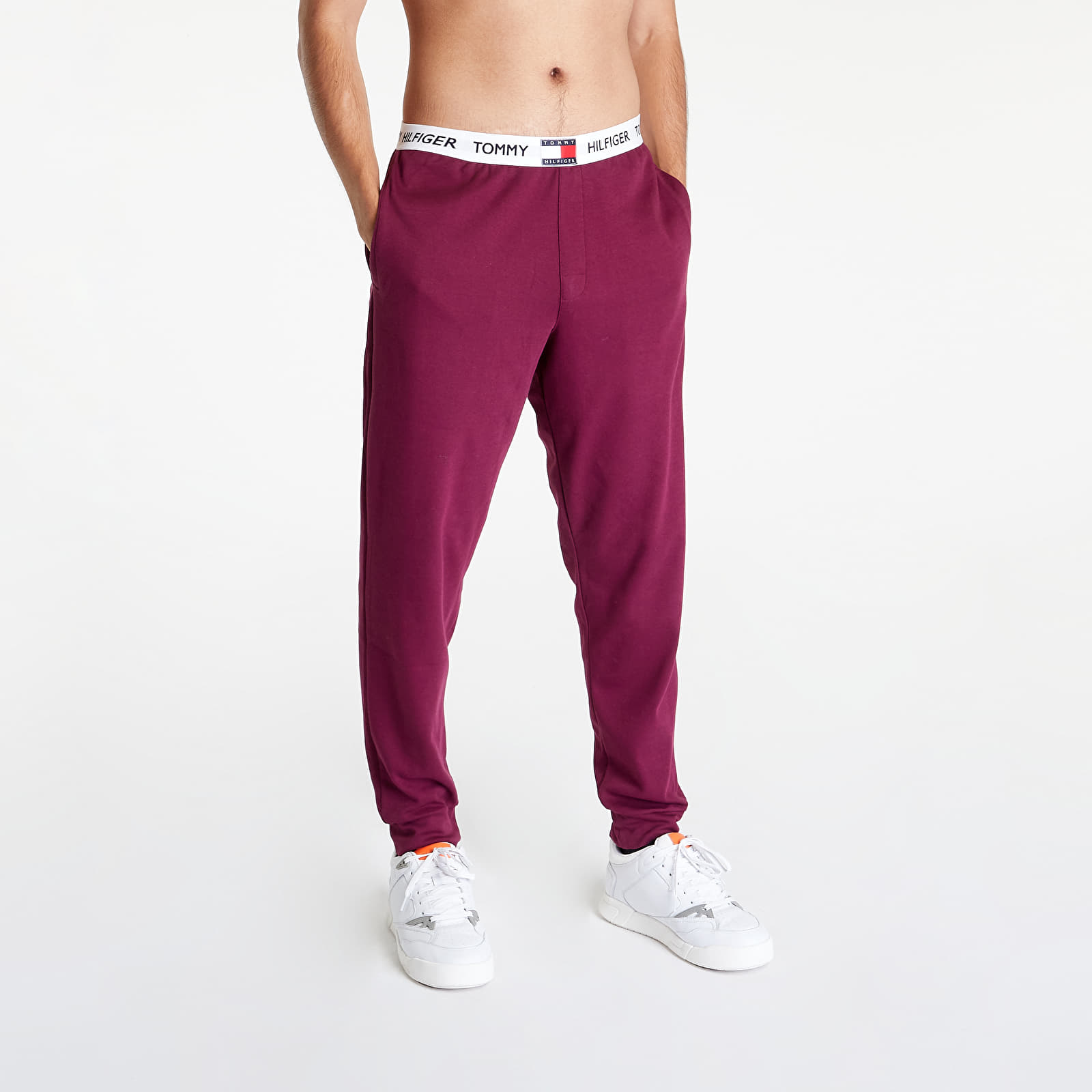 Trainingsbroeken Tommy Hilfiger 85 Relaxed Fit Lounge Bottoms Classic Burgundy
