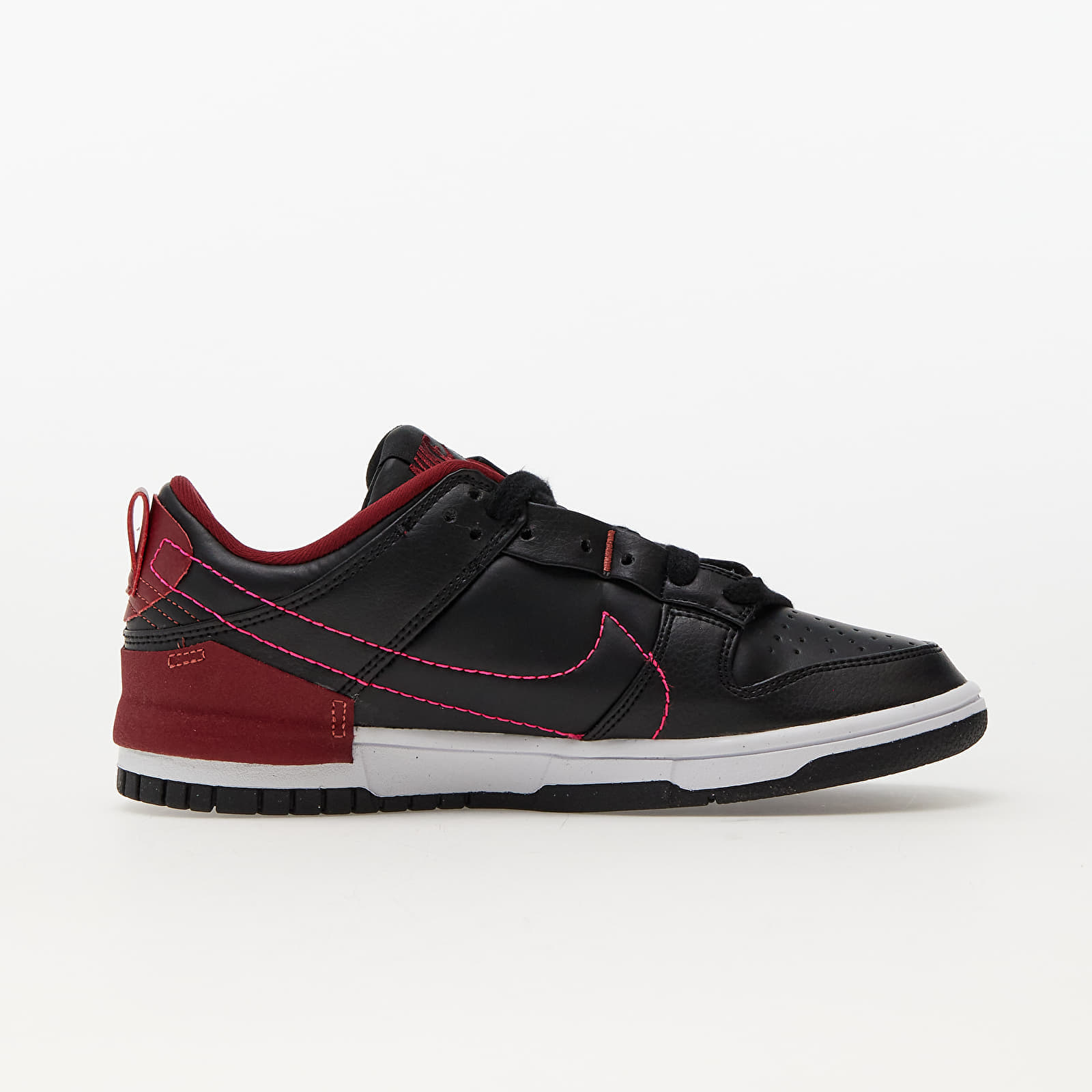 Women's sneakers and shoes Nike W Dunk Low Disrupt 2 Black/ Canyon Rust-Team Red-Hyper Pink