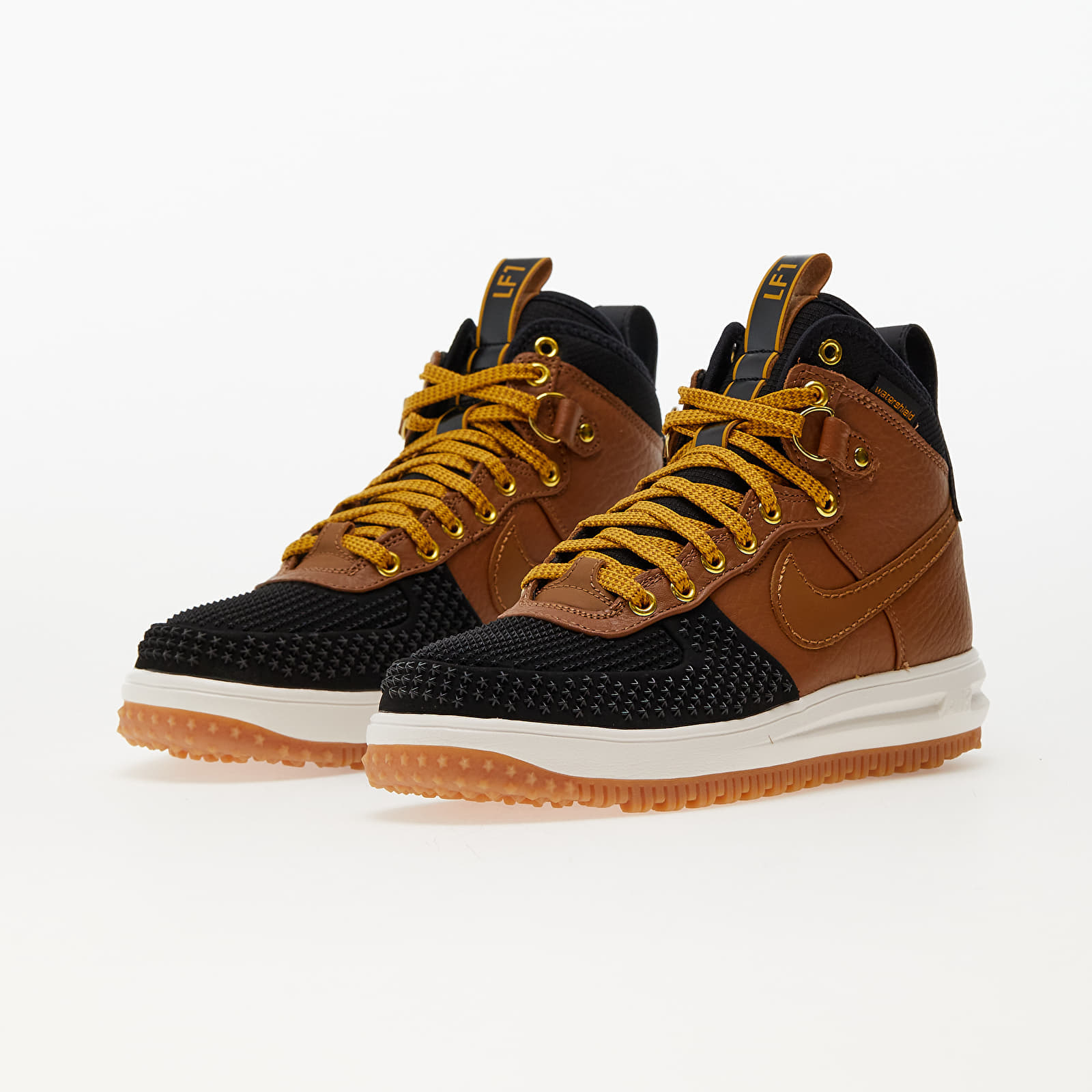 Scarpe uomo Nike Lunar Force 1 Ale Brown/ Ale Brown-Black-Goldtone