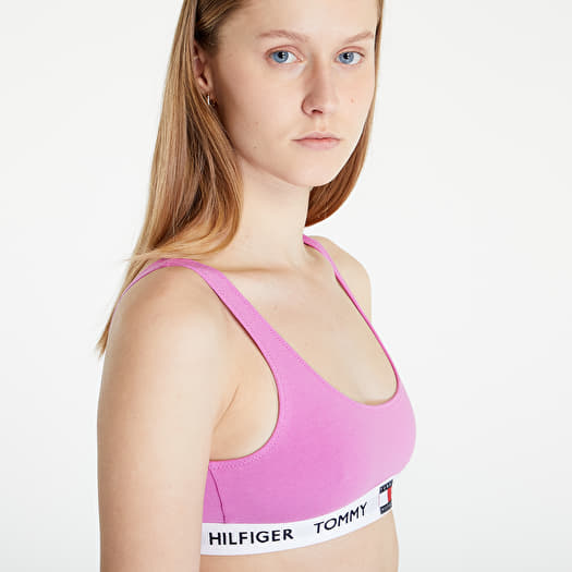 Tommy Hilfiger Pink Lace Triangle Bralette - pink M at Urban Outfitters, Compare