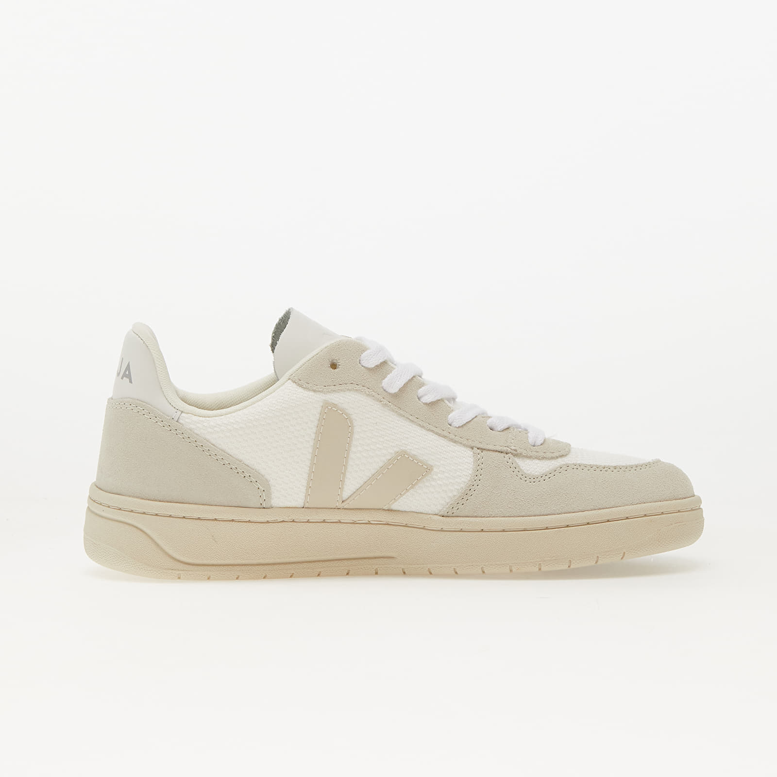 Men's sneakers and shoes Veja V-10 B-Mesh White Natural Pierre