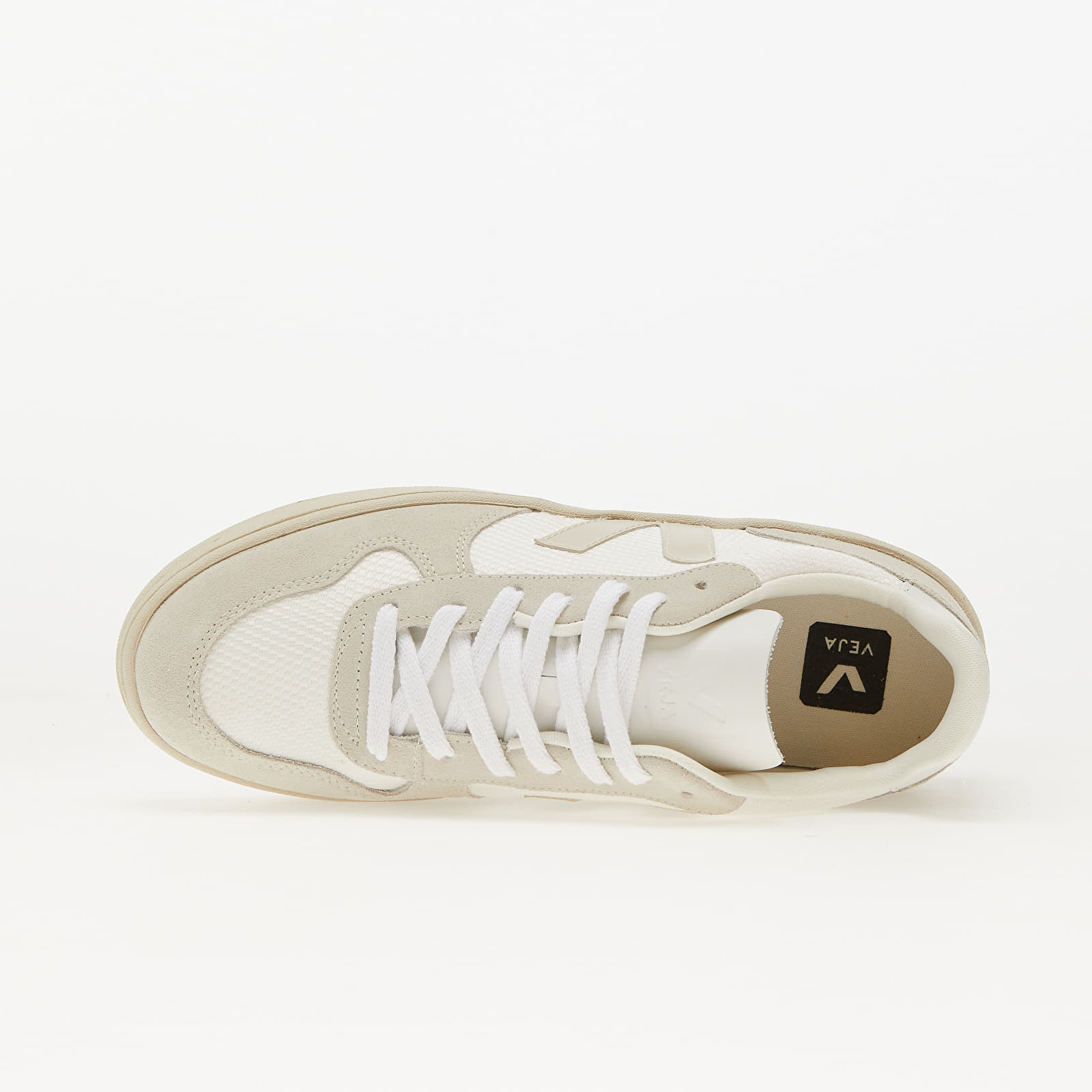 Men's sneakers and shoes Veja V-10 B-Mesh White Natural Pierre