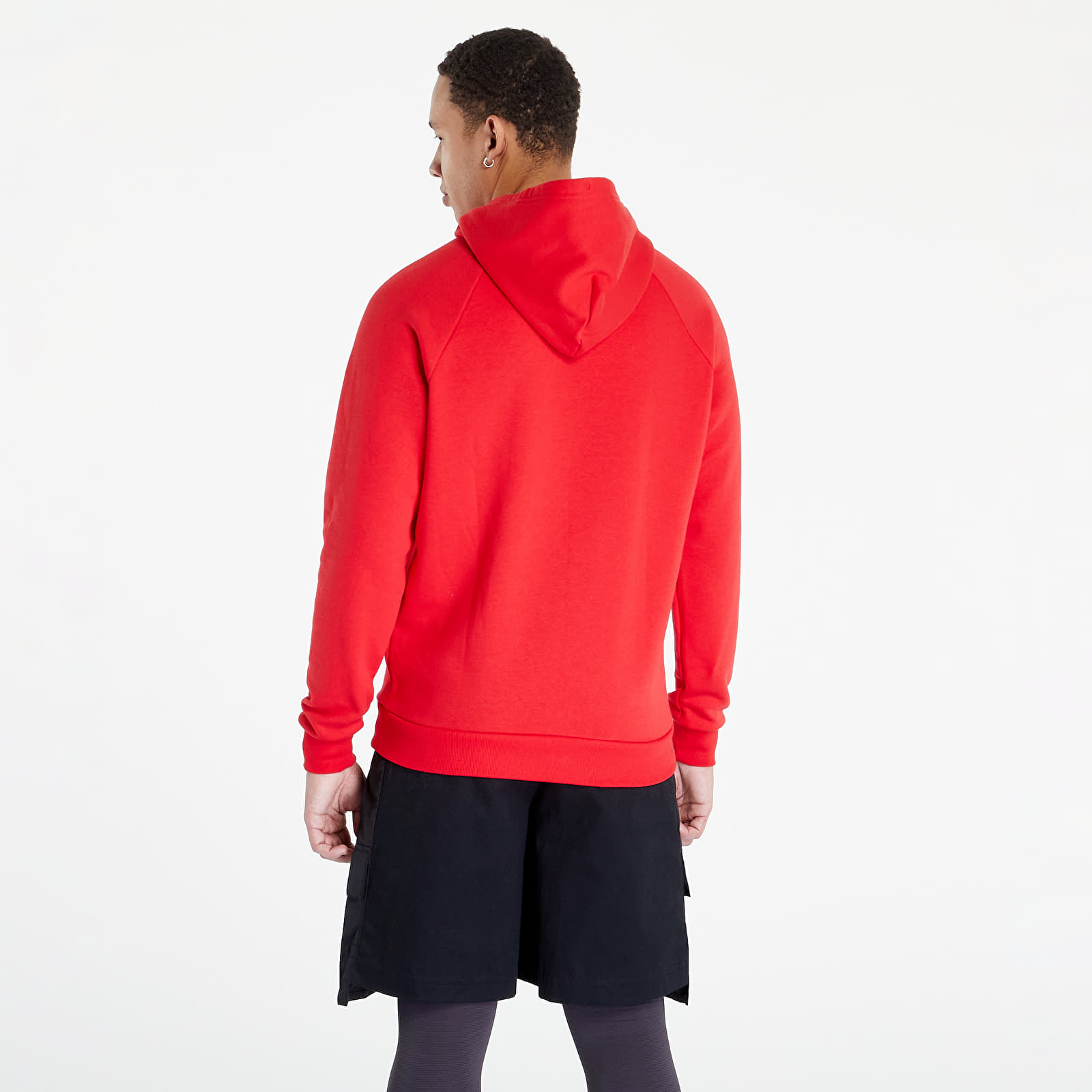 Bluzy i swetry Under Armour Rival Fleece Big Logo Hoodie Red