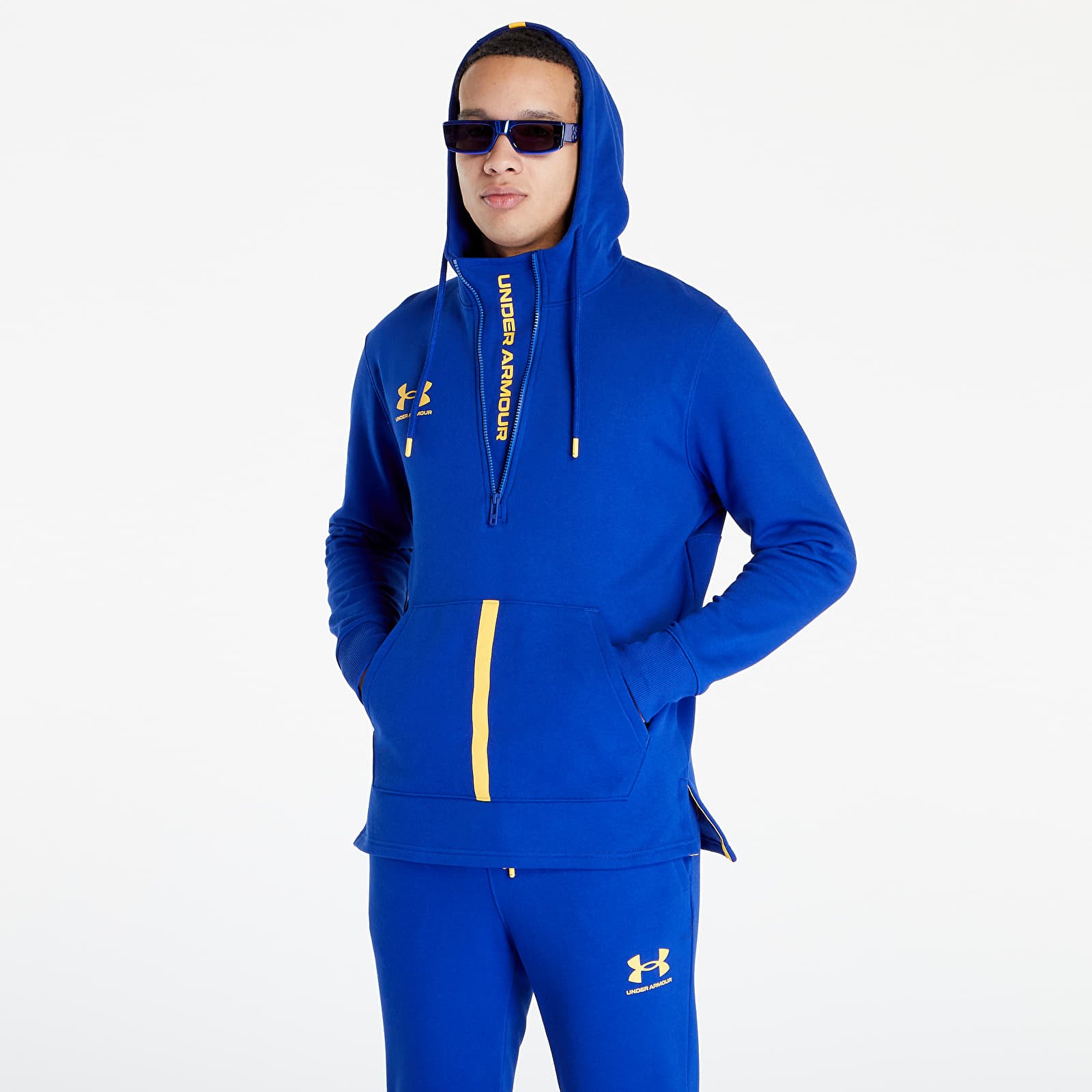 Толстовки та реглани Under Armour Accelerate Hoodie Blue