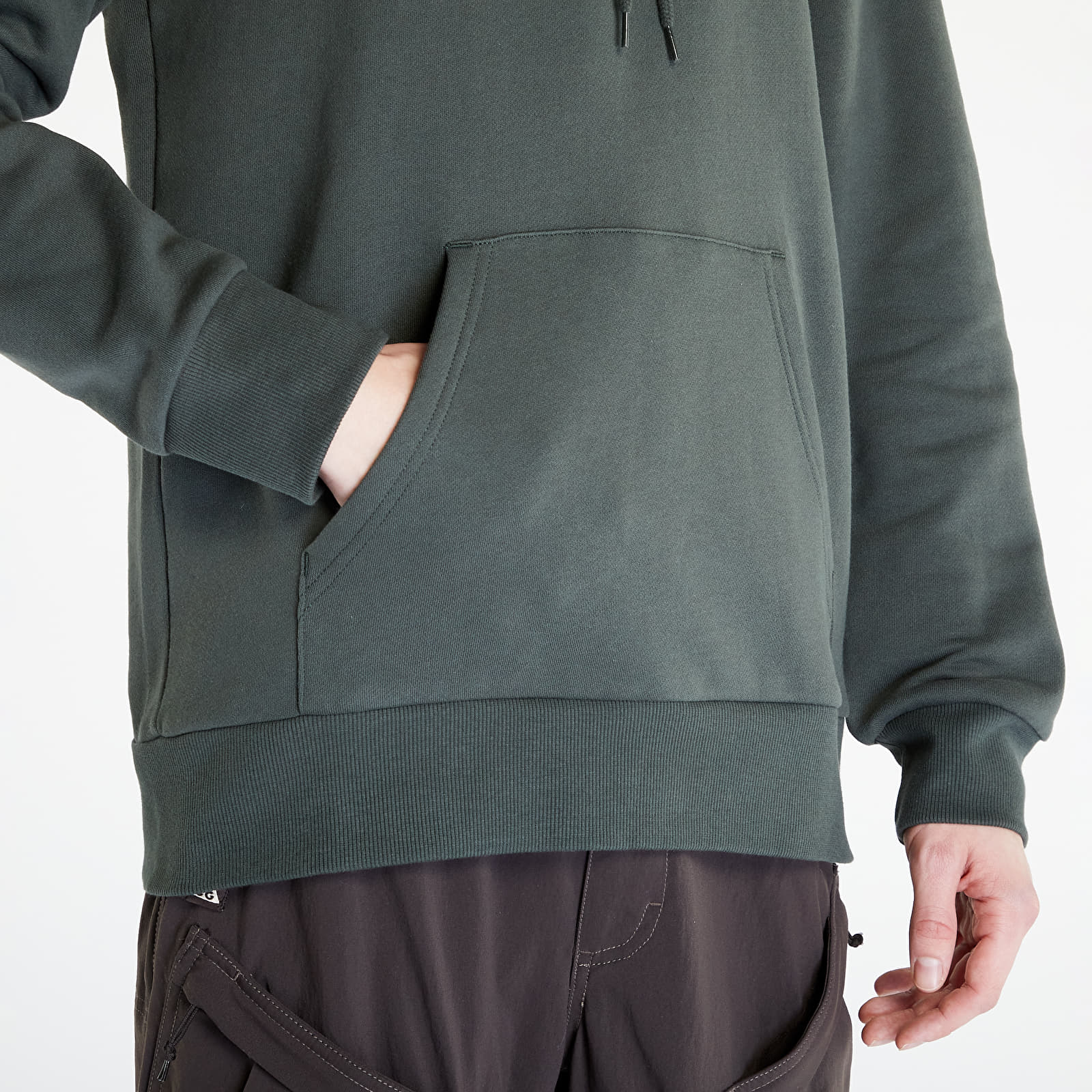 Φούτερ Carhartt WIP Hooded Script Embroidery Sweat Boxwood/ White