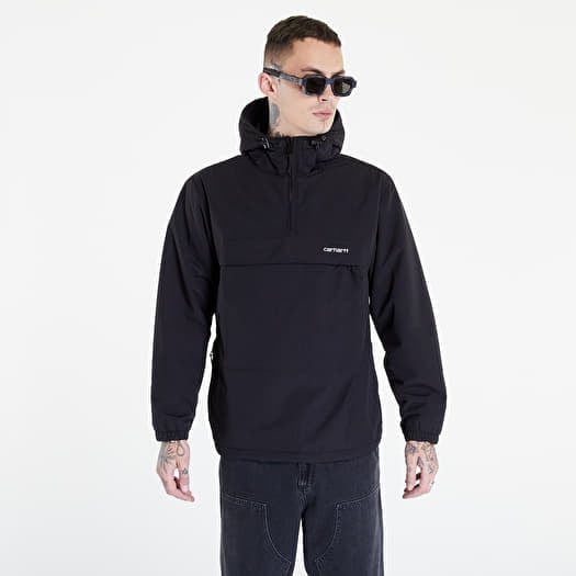 Jakke Carhartt WIP Windbreaker Pullover Black/ White