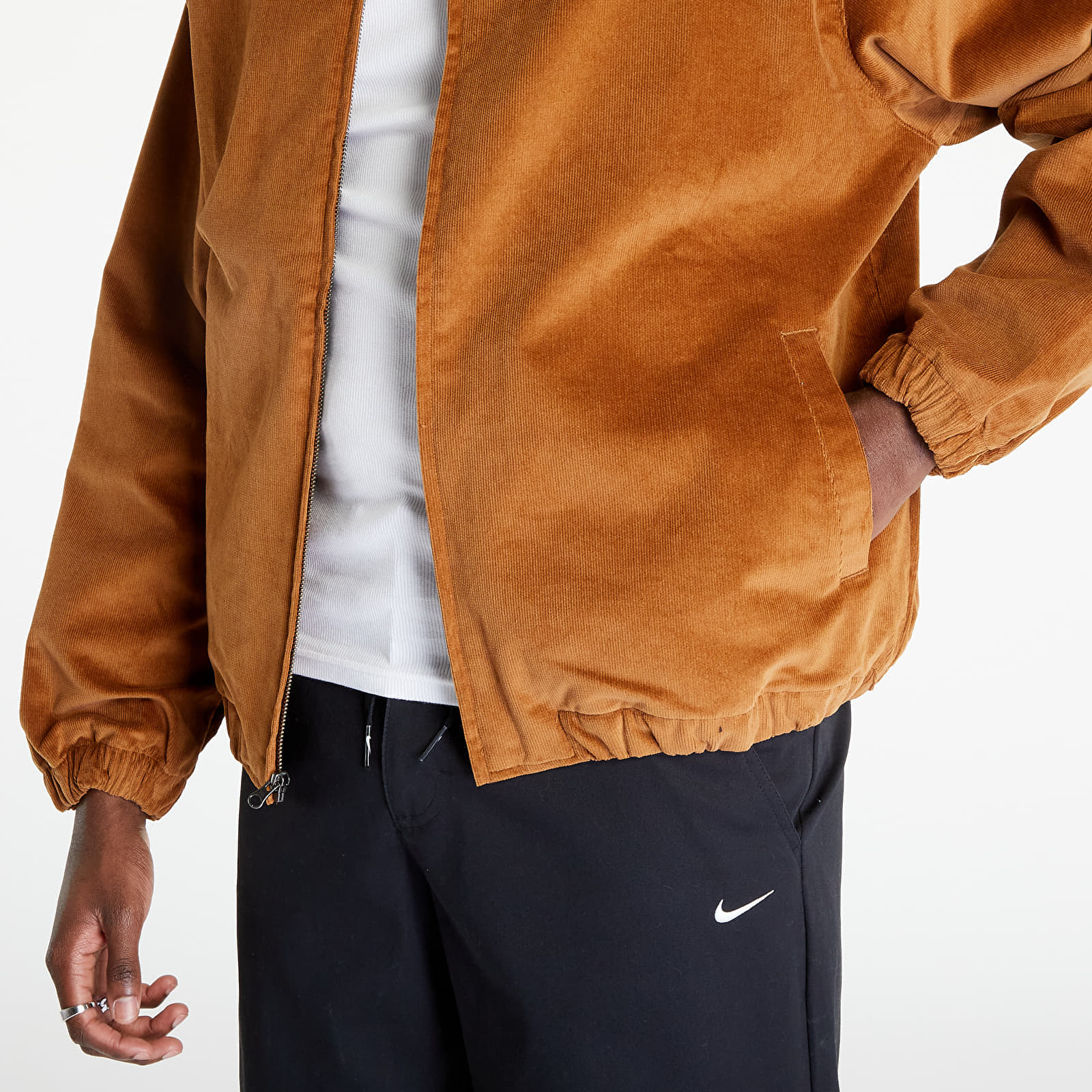 Bundy Nike Life Men's Harrington Jacket Ale Brown/ White