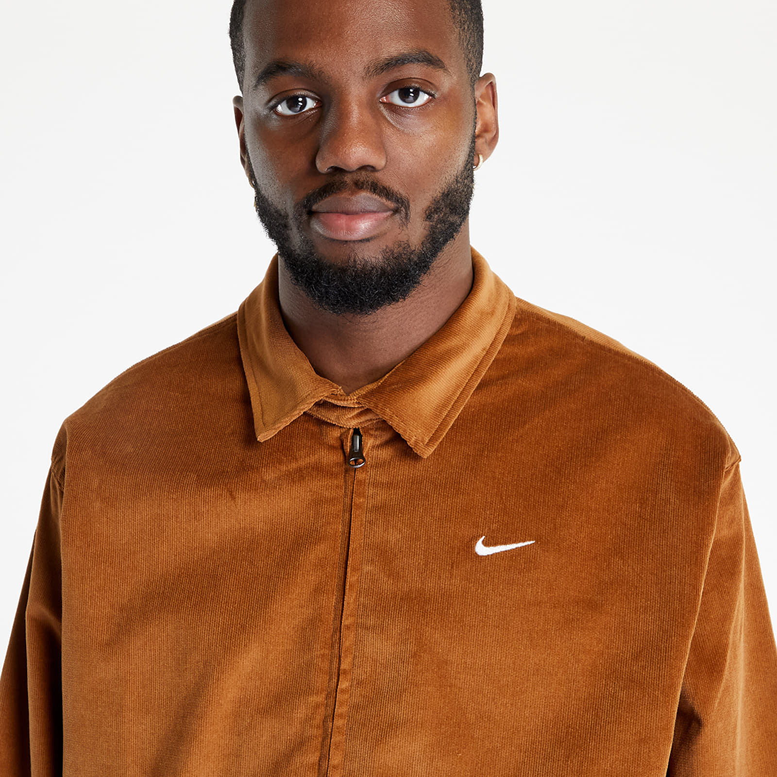 Bundy Nike Life Men's Harrington Jacket Ale Brown/ White