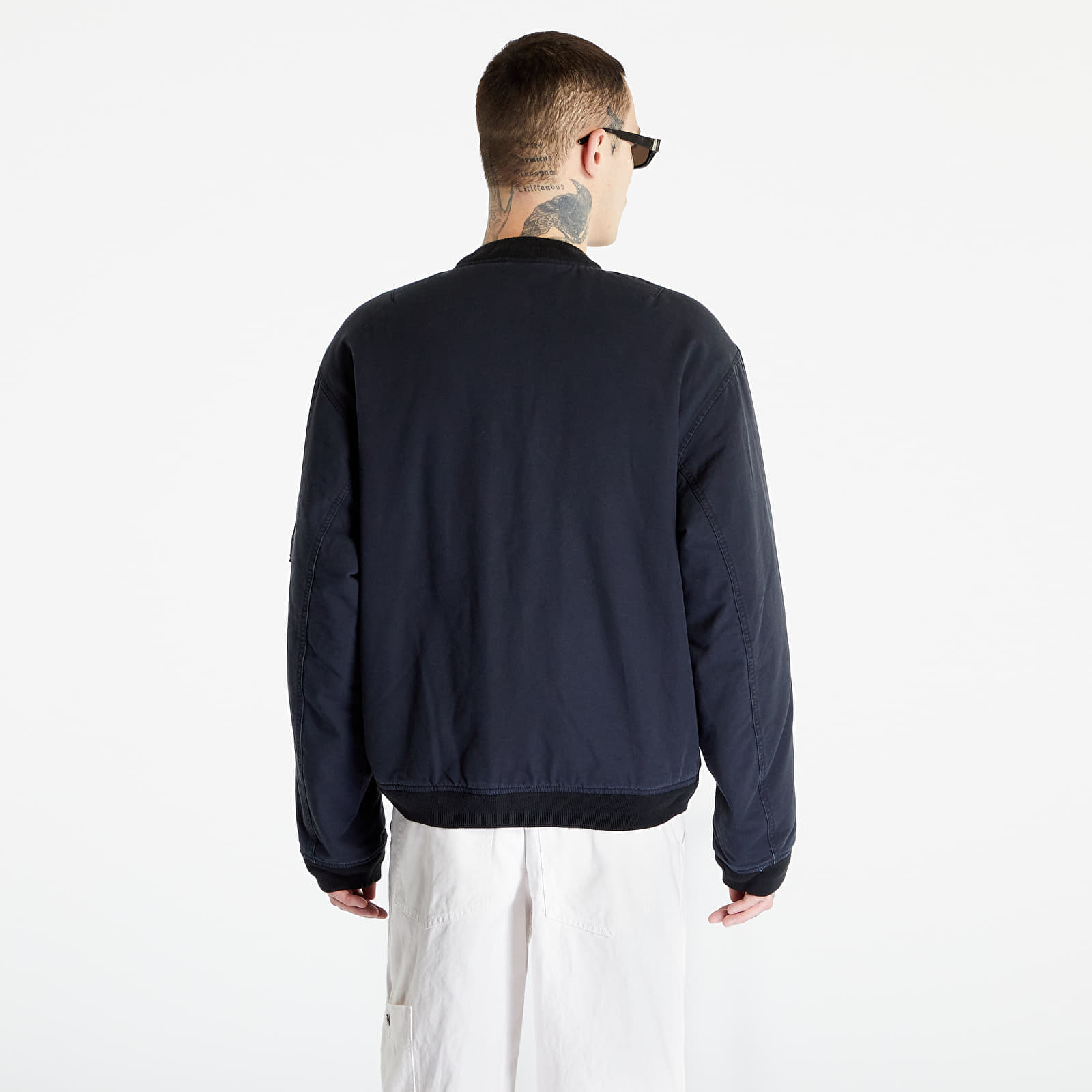 Jackets Nike Life Men's Woven Flight Jacket Black/ White