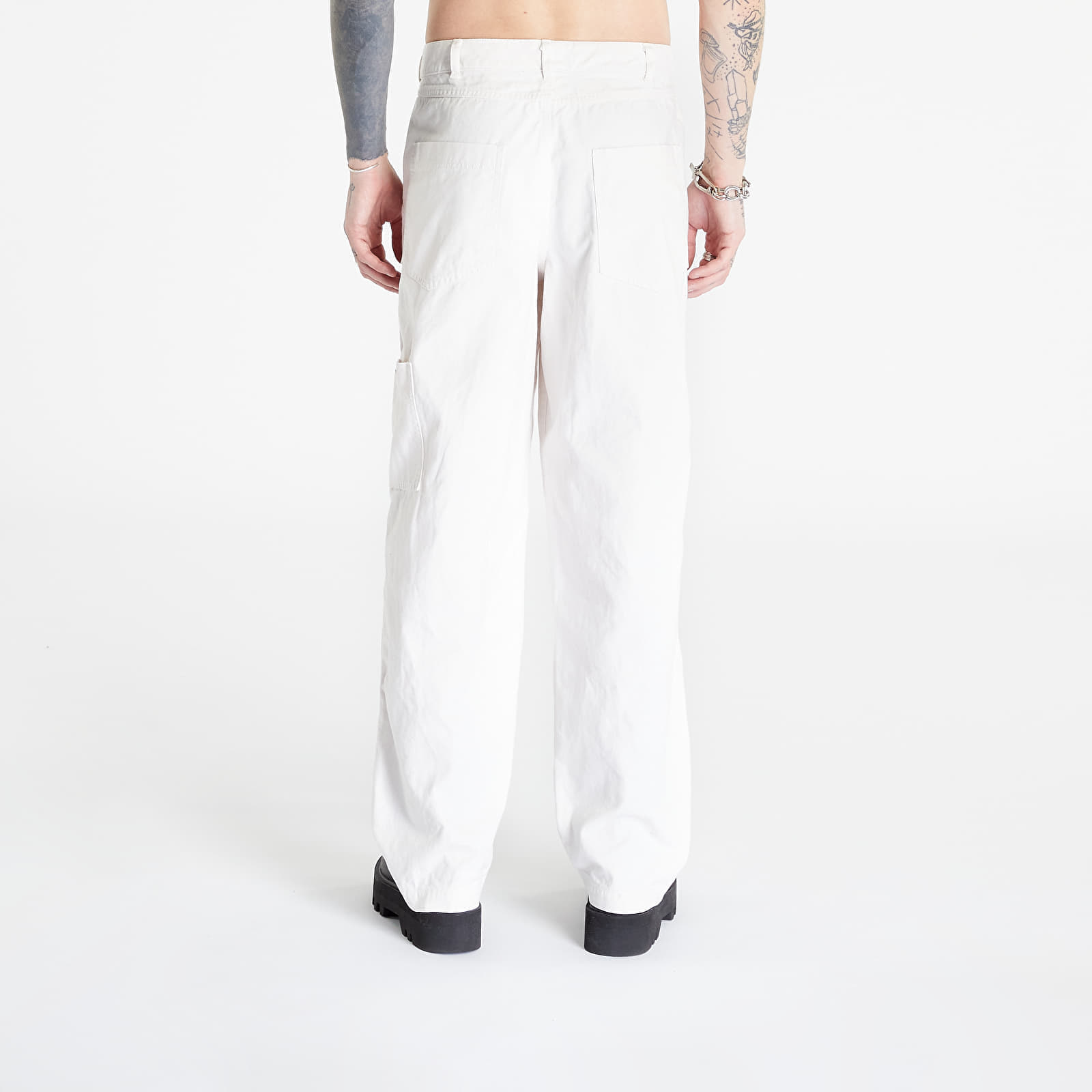 Džínsy a nohavice Nike Sportswear Men's Double-Panel Pants Phantom/ Black
