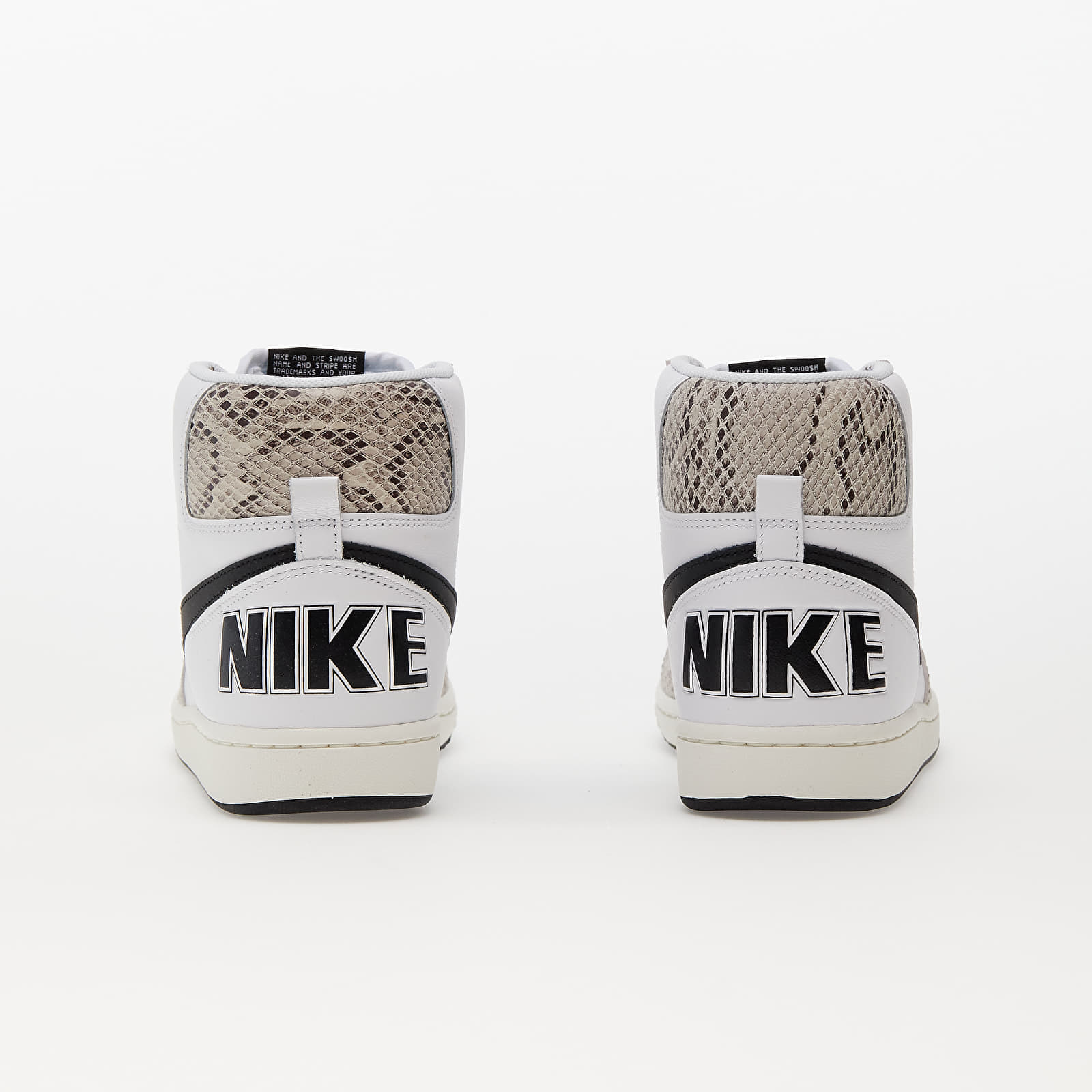 Men's sneakers and shoes Nike Terminator High White/ Black-Sail-Cocoa
