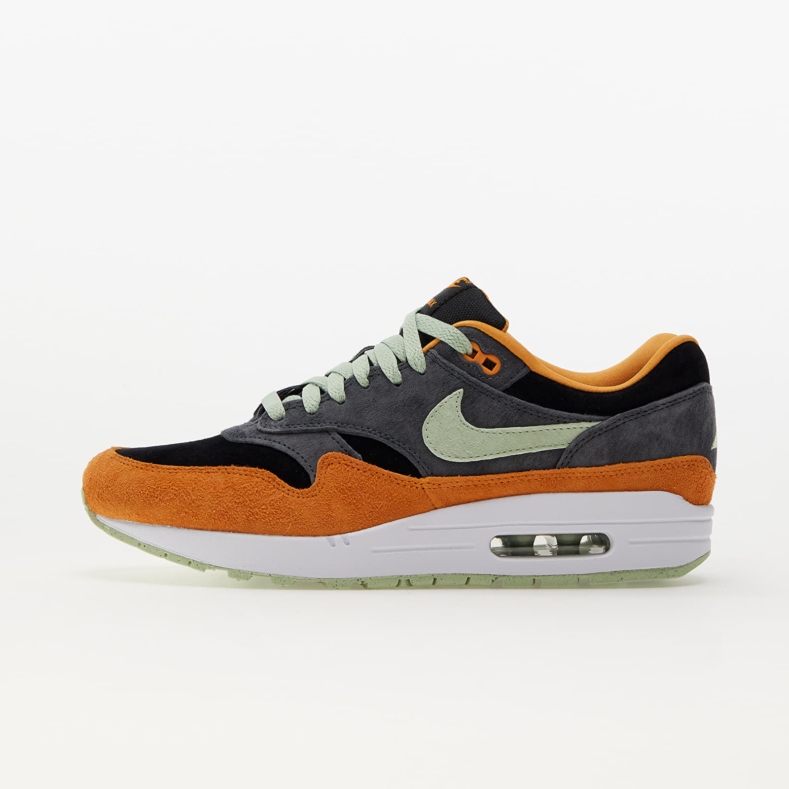 Turnschuhe und Schuhe fur Manner Nike Air Max 1 Premium Anthracite Honeydew Black Kumquat Queens