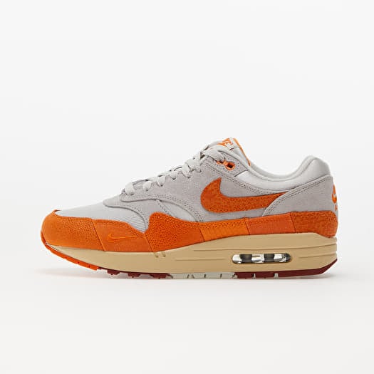 Damen Sneaker und Schuhe Nike W Air Max 1 Light Bone/ Magma Orange-Neutral  Grey | Queens