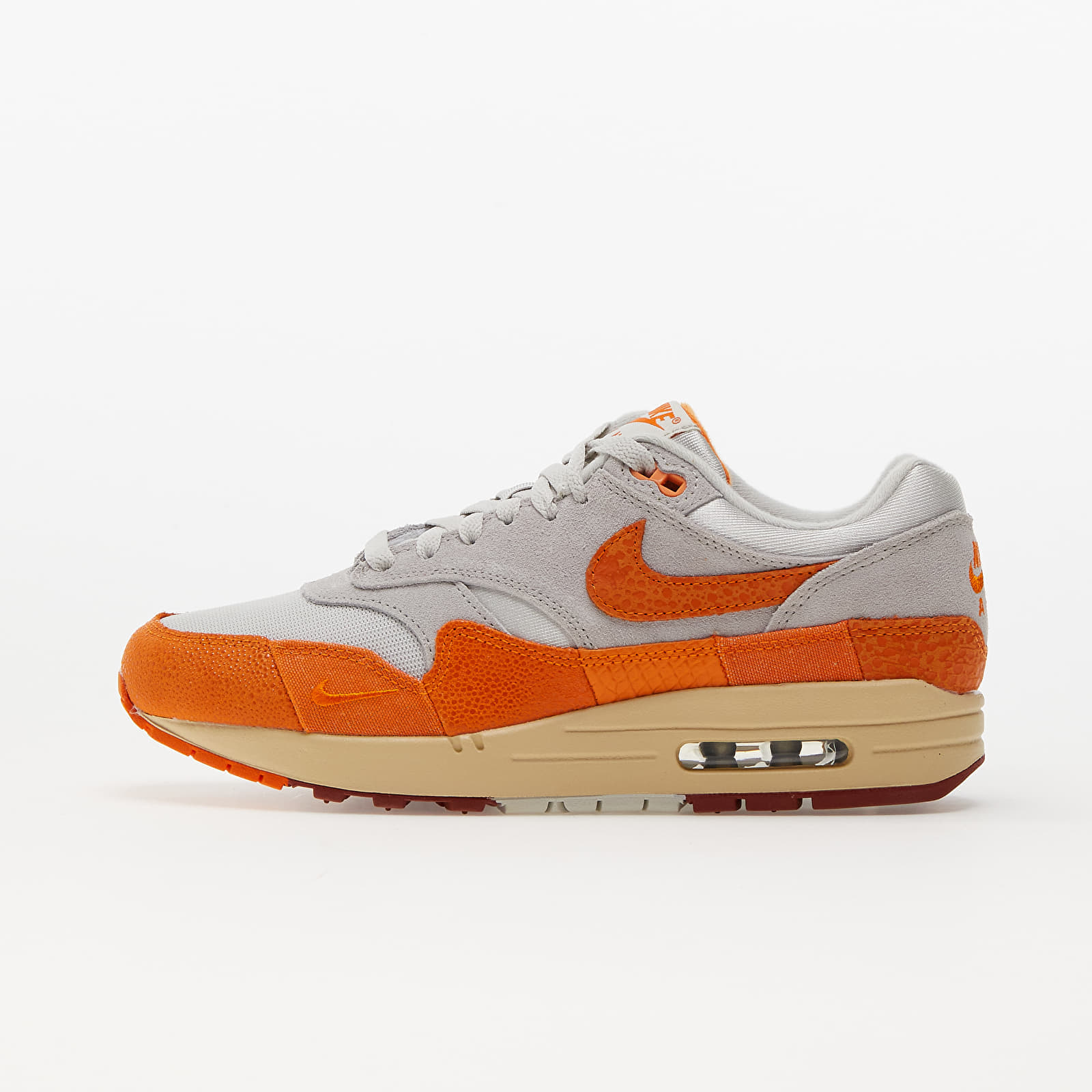 Adidași și pantofi pentru femei Nike W Air Max 1 Light Bone/ Magma Orange-Neutral Grey