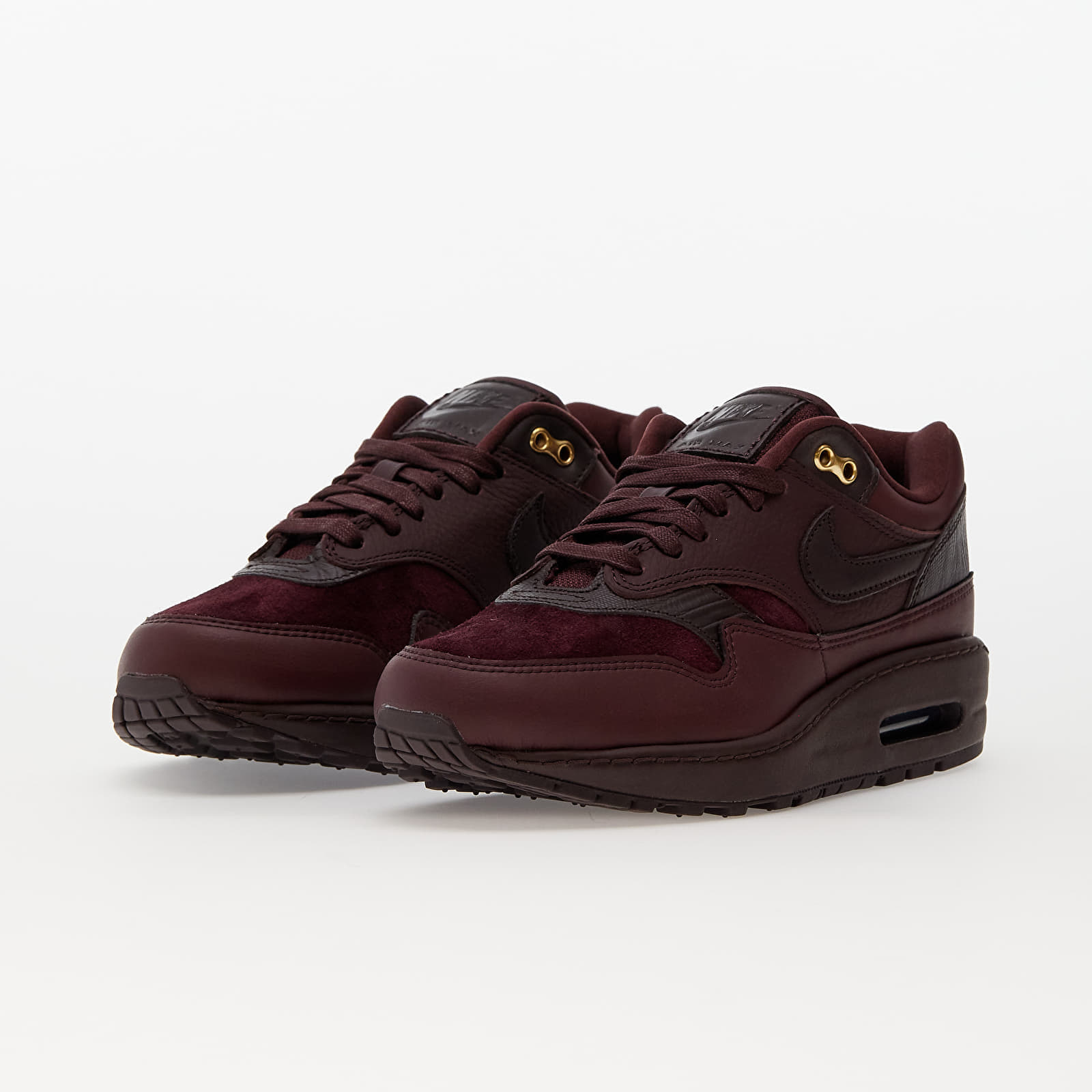 Sneakers und Schuhe fur Frauen Nike W Air Max 1 87 Burgundy Crush Burgundy Crush Queens