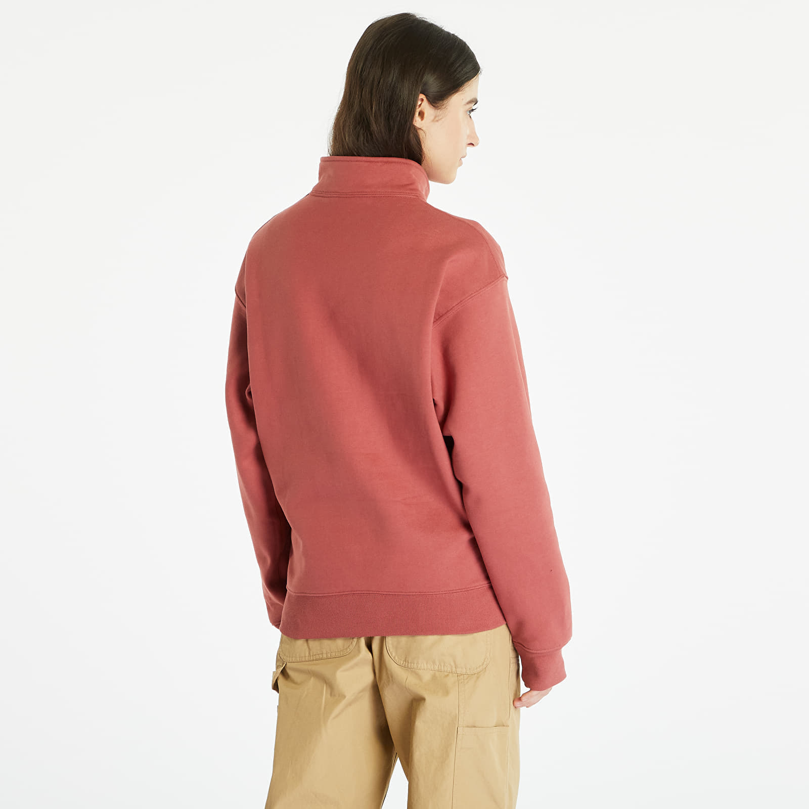 Rust nike top sweatshirt