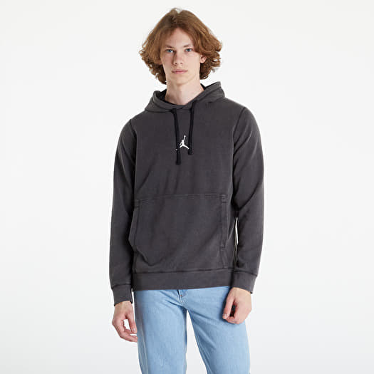 Hoodies and sweatshirts Jordan Dri FIT Air Men s Fleece Pullover Hoodie Black White Queens
