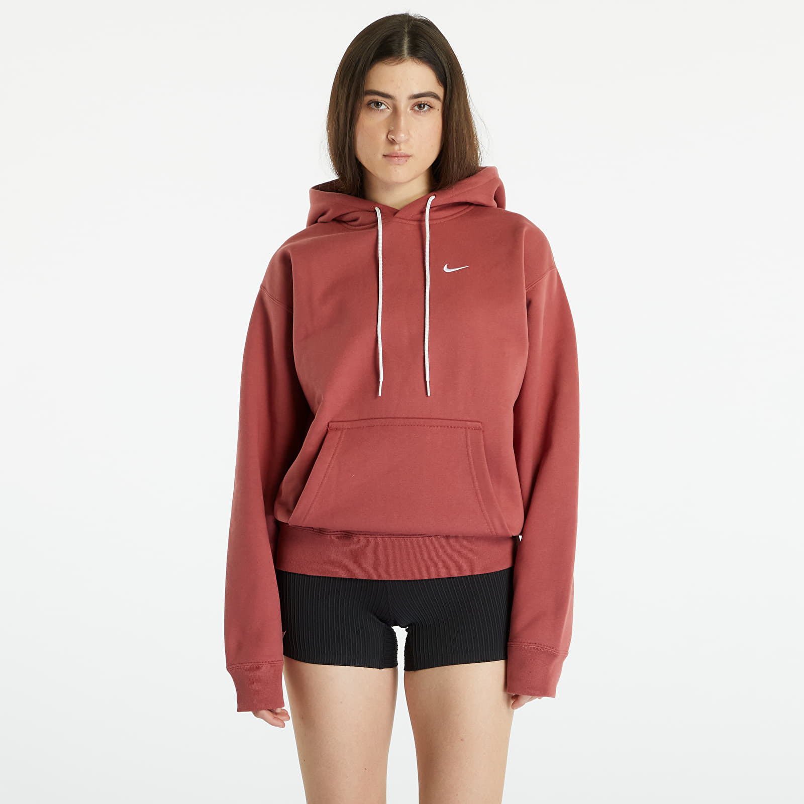 Sweatshirts Nike Solo Swoosh Fleece Hoodie Red Queens
