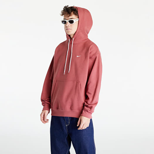 Sweatshirts Nike Solo Swoosh Fleece Hoodie Red Queens