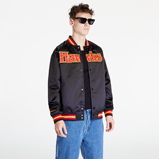 Atlanta hawks mitchell and ness jacket on sale