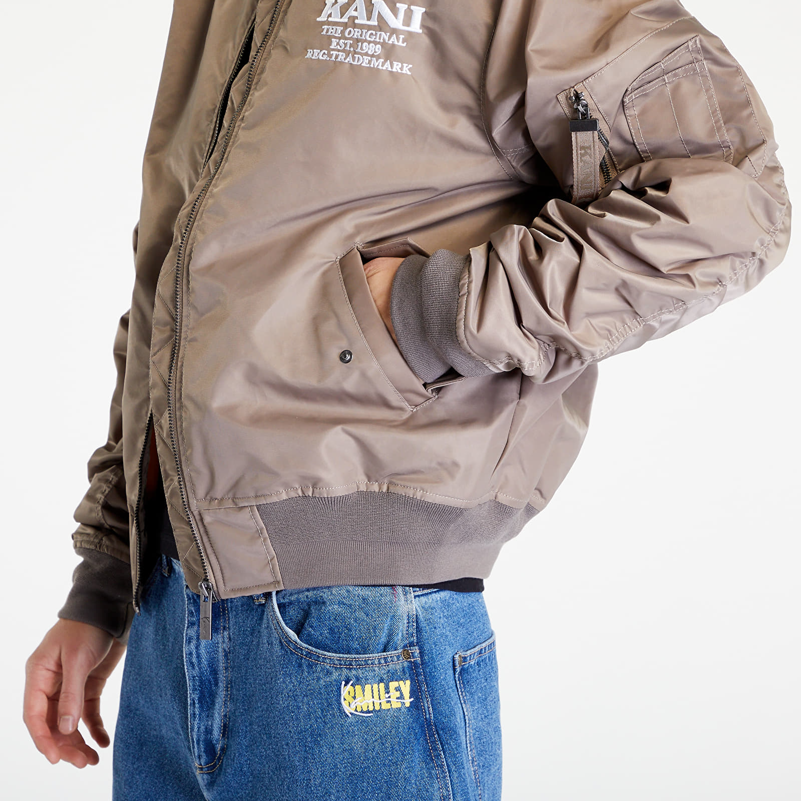 ジャケット・アウター Armani Jeans MA-1 EMPORIO ARMANI ブラック MA-1ジャケット